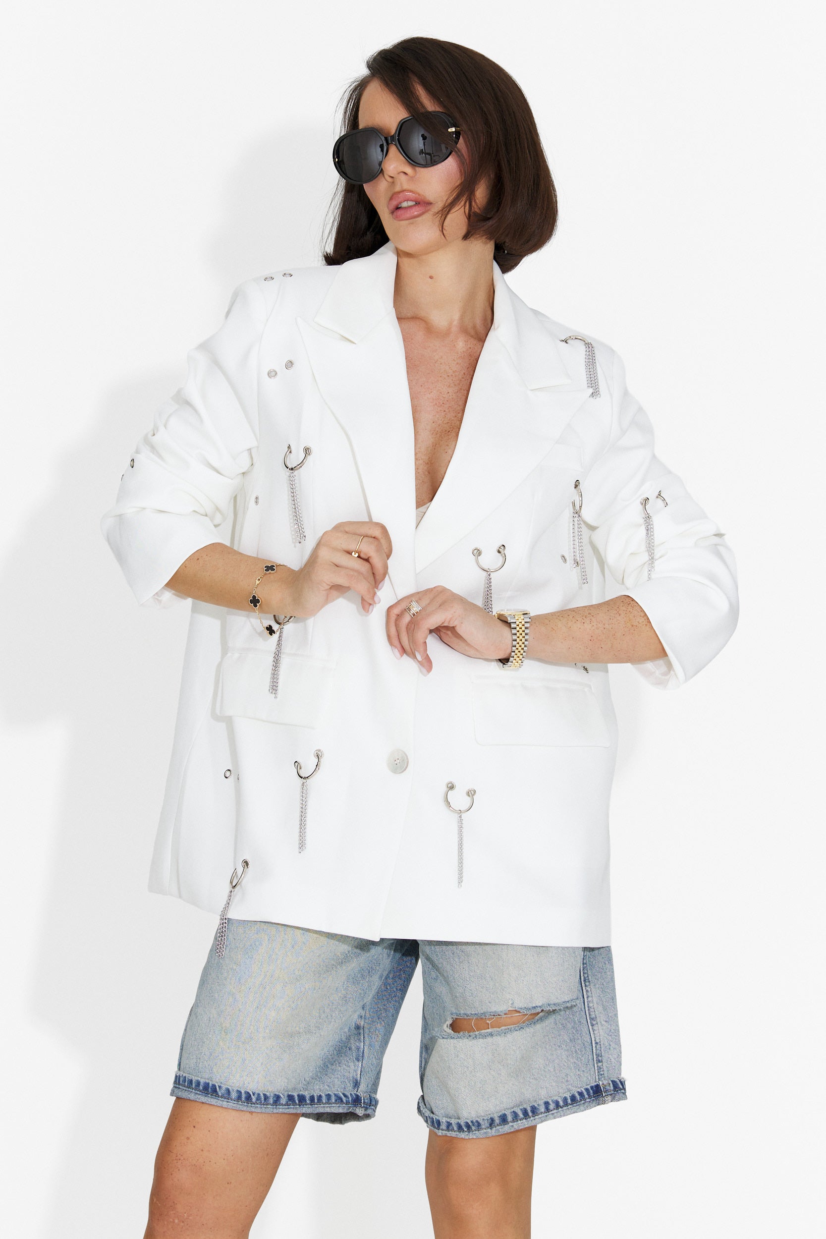 Blugi dama casual albastri Benitez Bogas