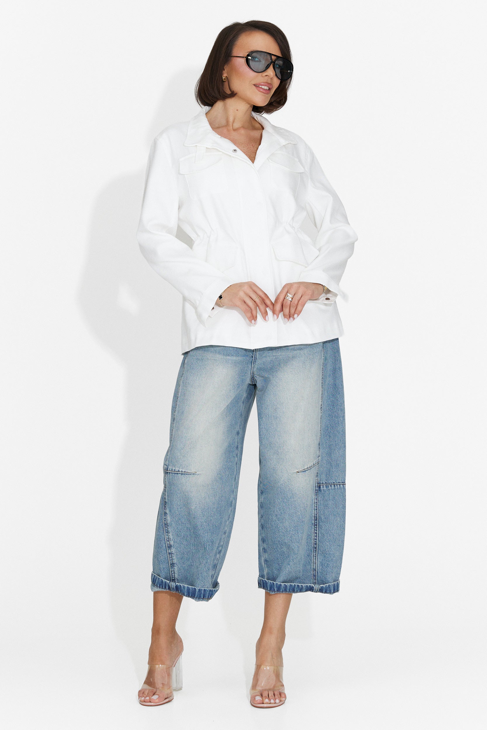 Blugi dama casual albastri Felipa Bogas