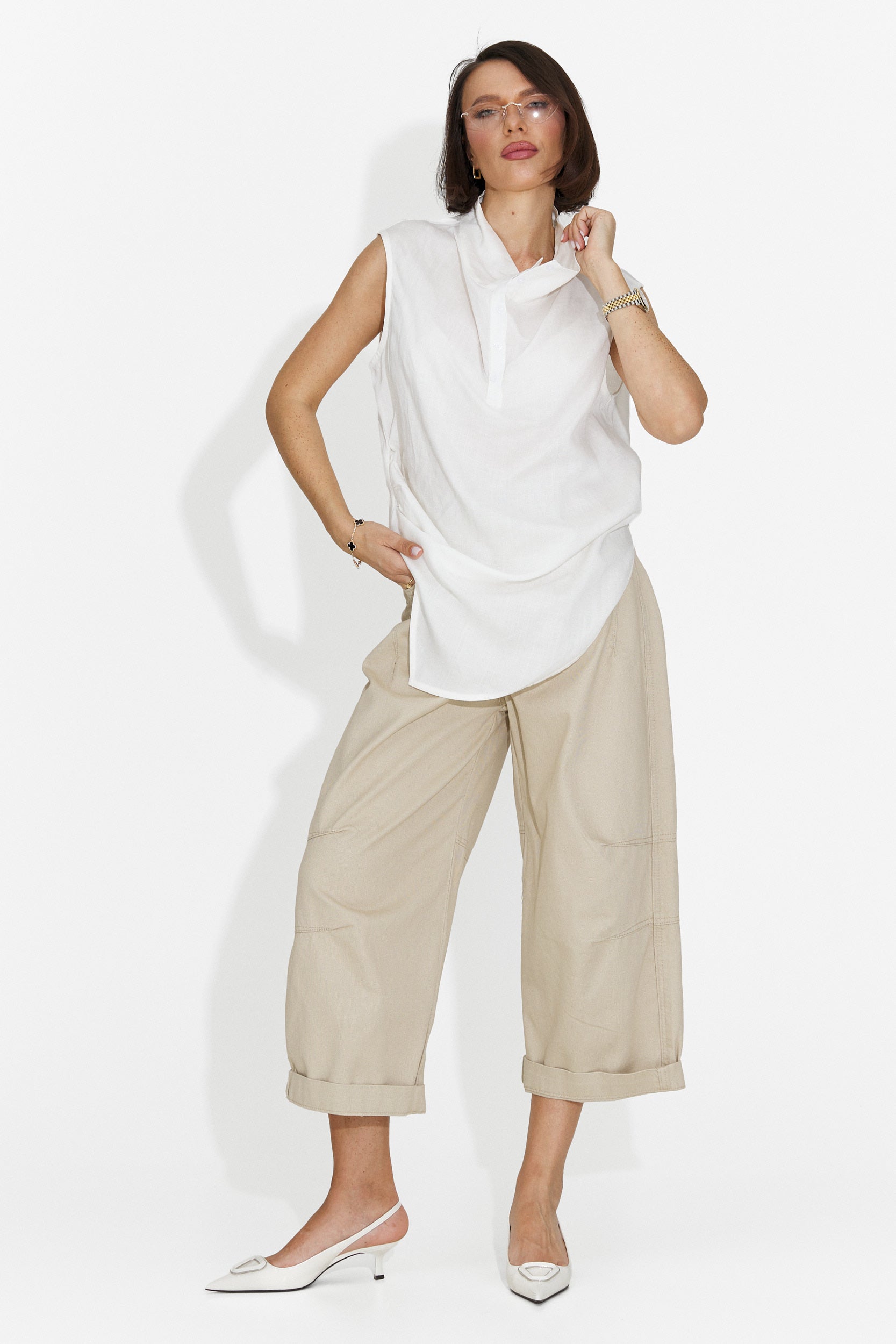 Blugi dama casual maro Variety Bogas