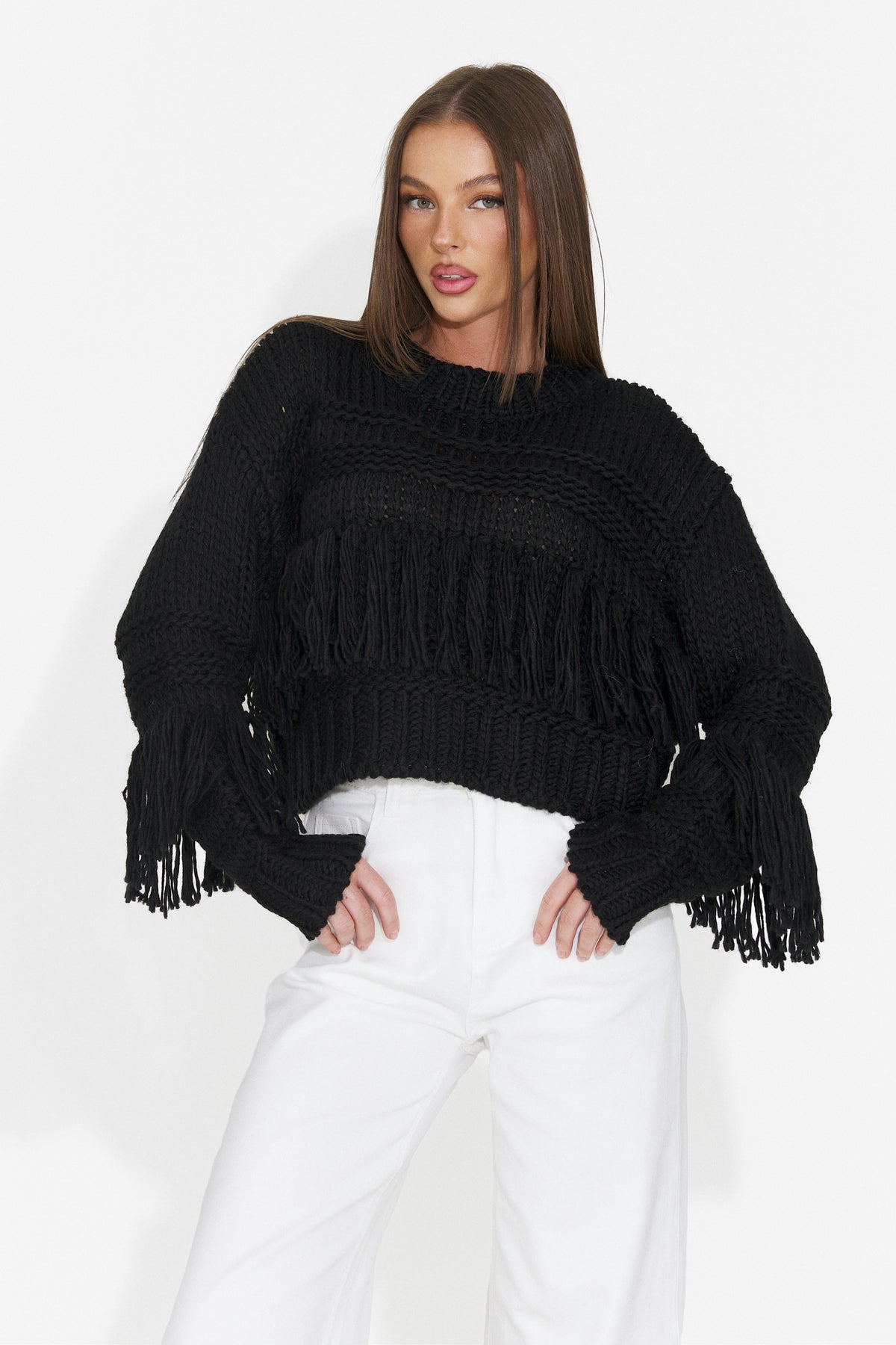 Bluza casual neagra Doleavia Bogas