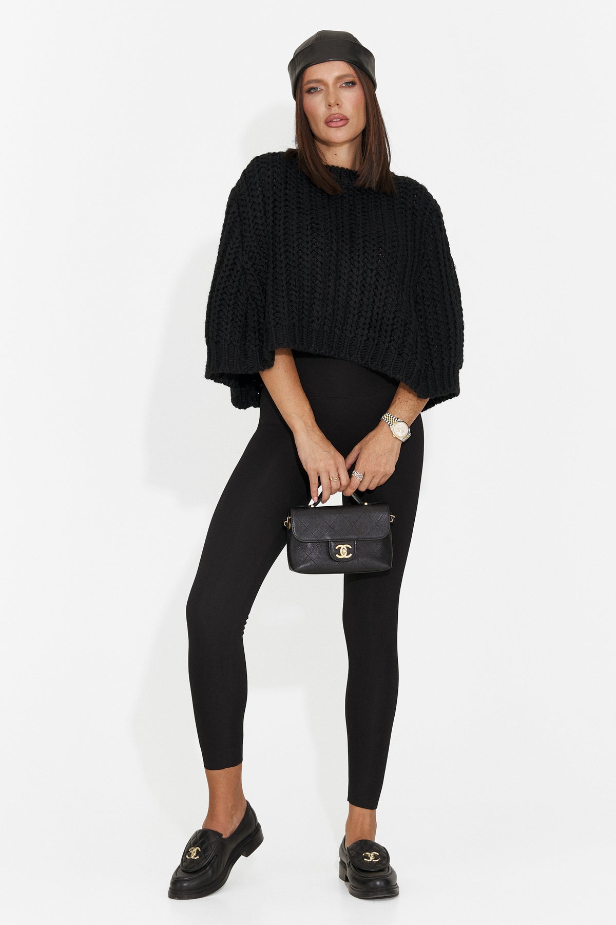 Bluza casual neagra Fluceyra Bogas