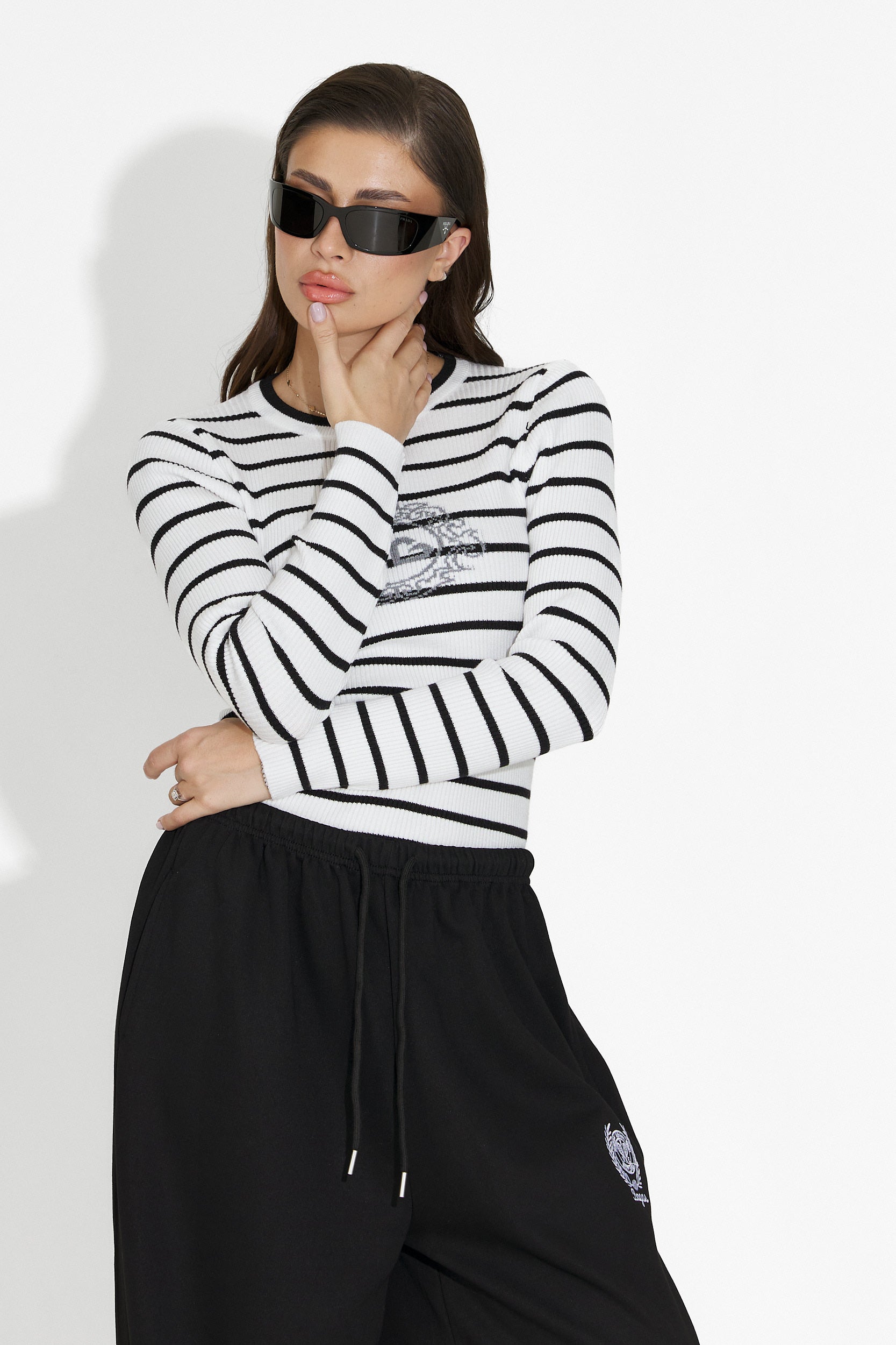 Yoana Bogas Casualna Biała Bluzka Damska