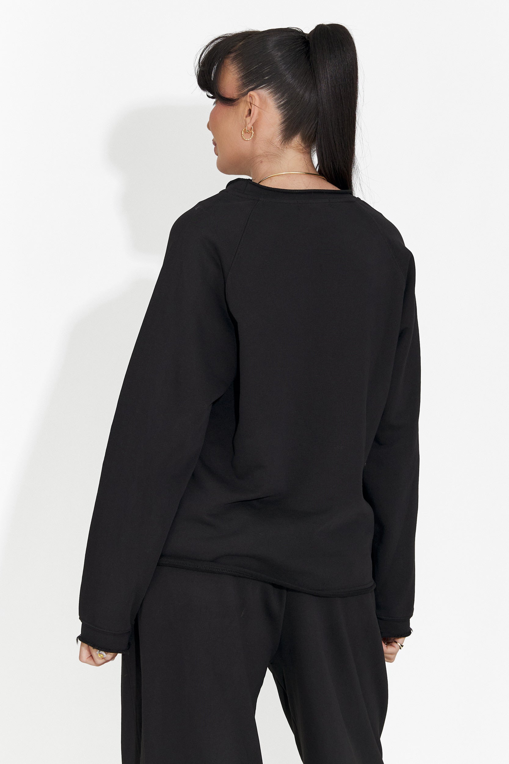 Kasualna Czarna Bluzka dla Kobiet Kapia Bogas