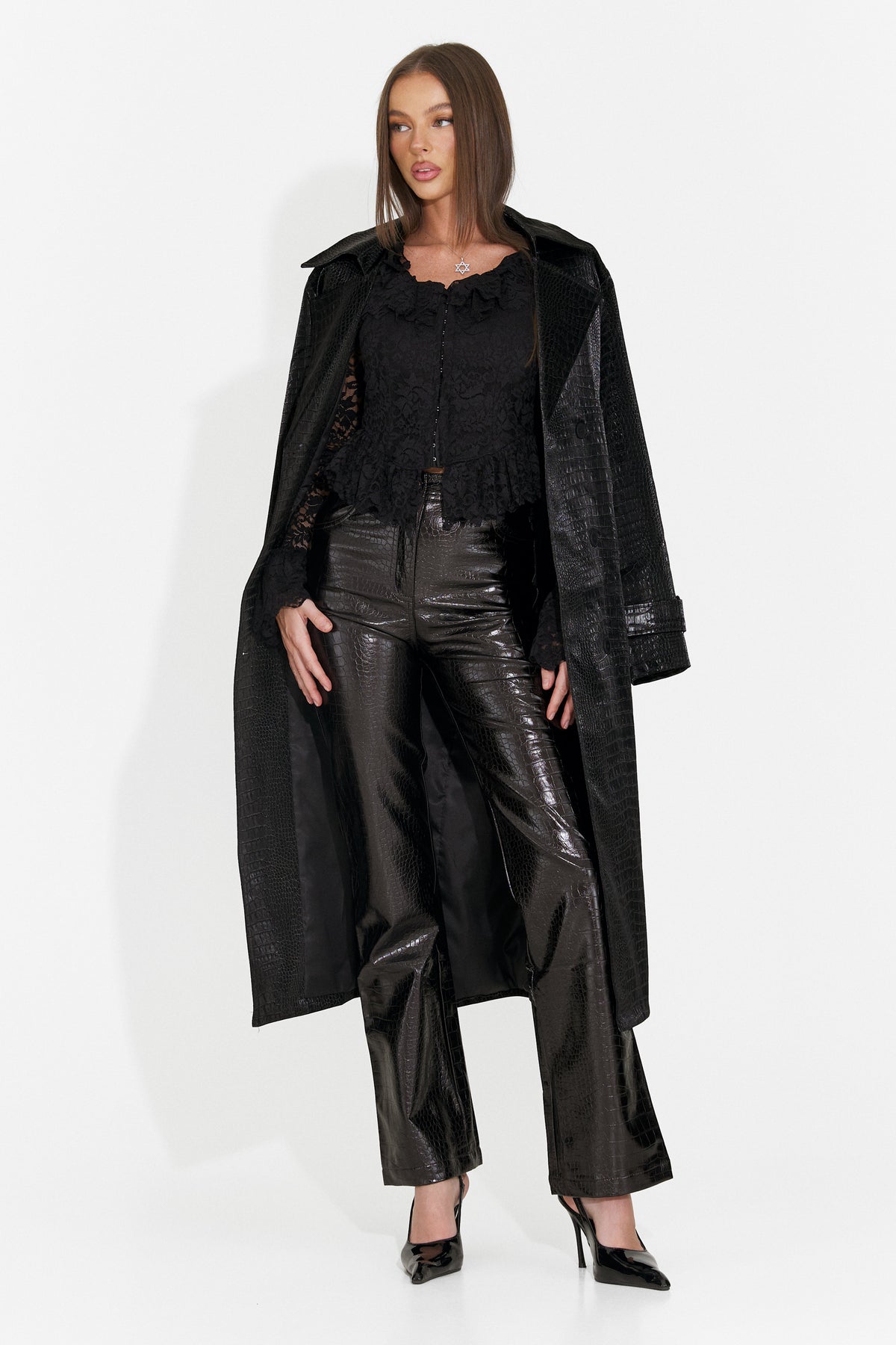 Bluza eleganta neagra Casneria Bogas