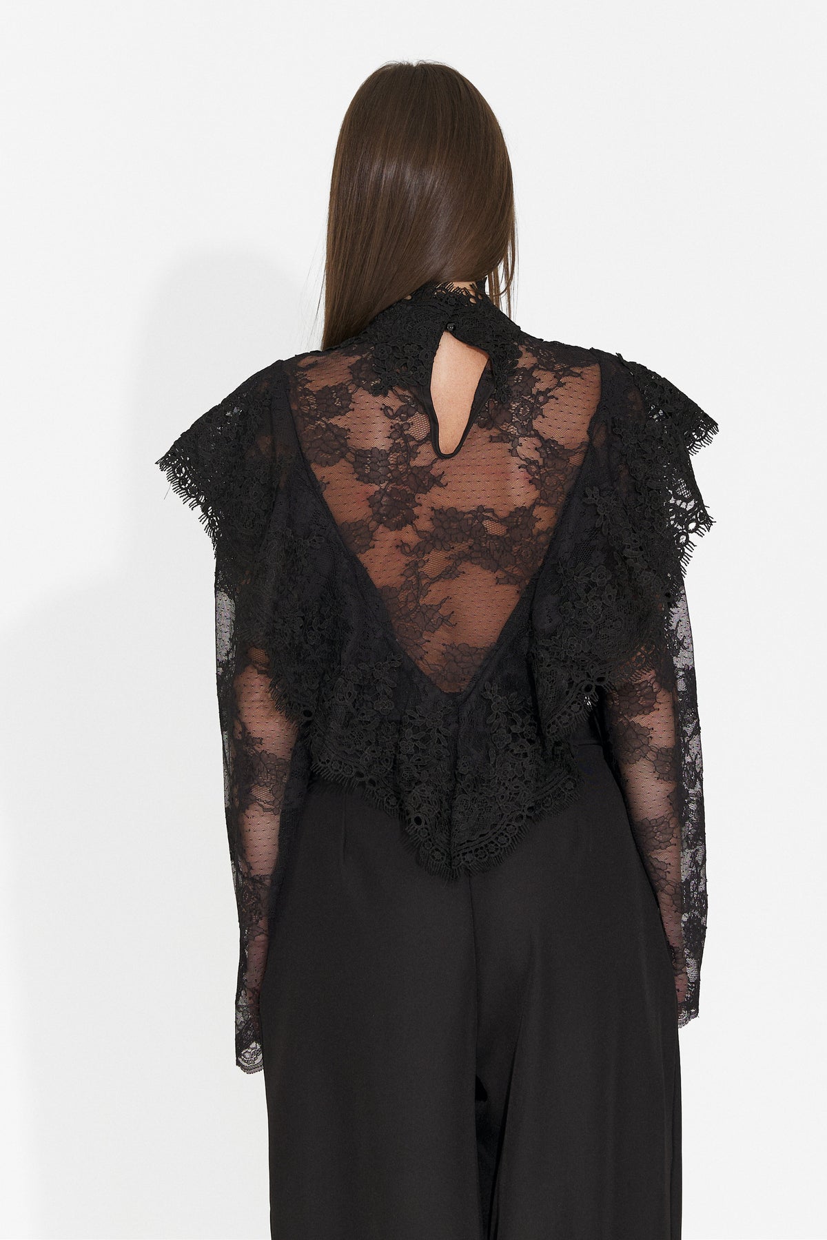 Bluza eleganta neagra Glusiraura Bogas