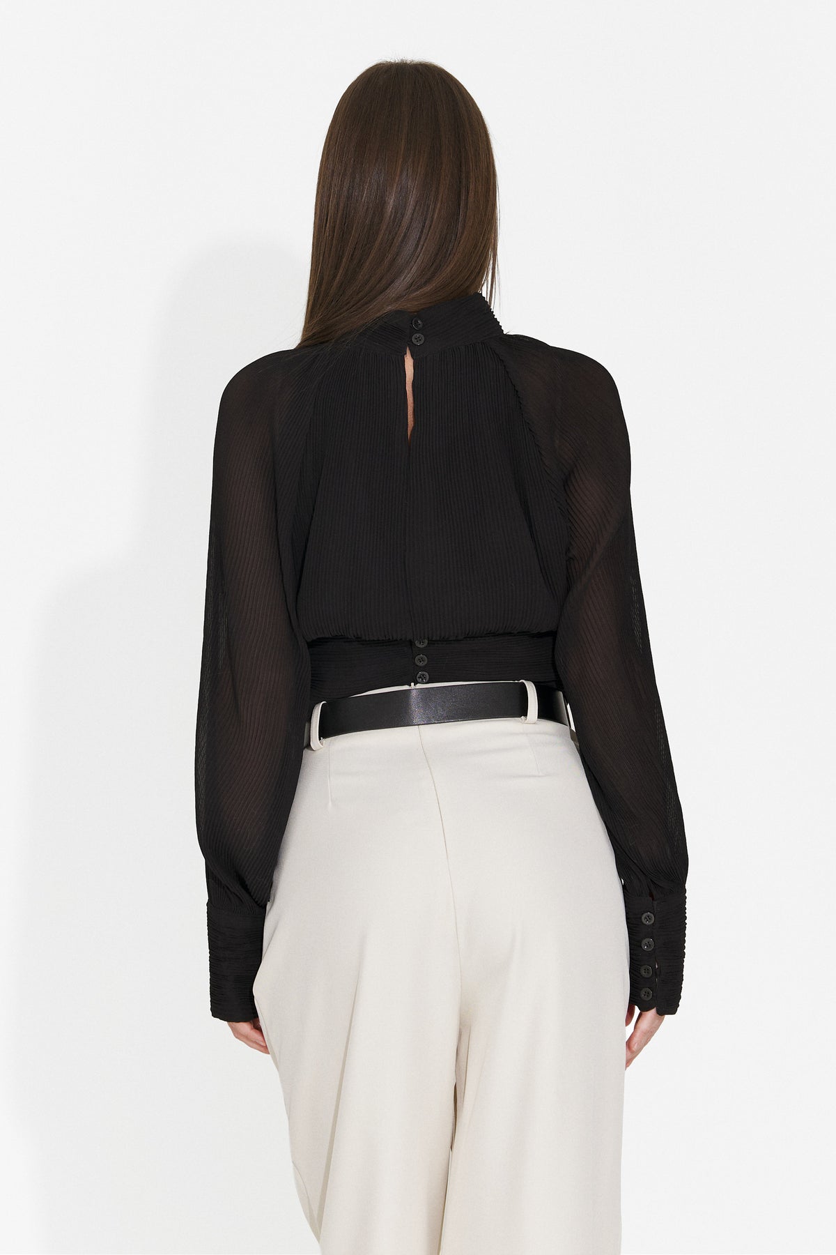 Bluza eleganta neagra Zvauiza Bogas