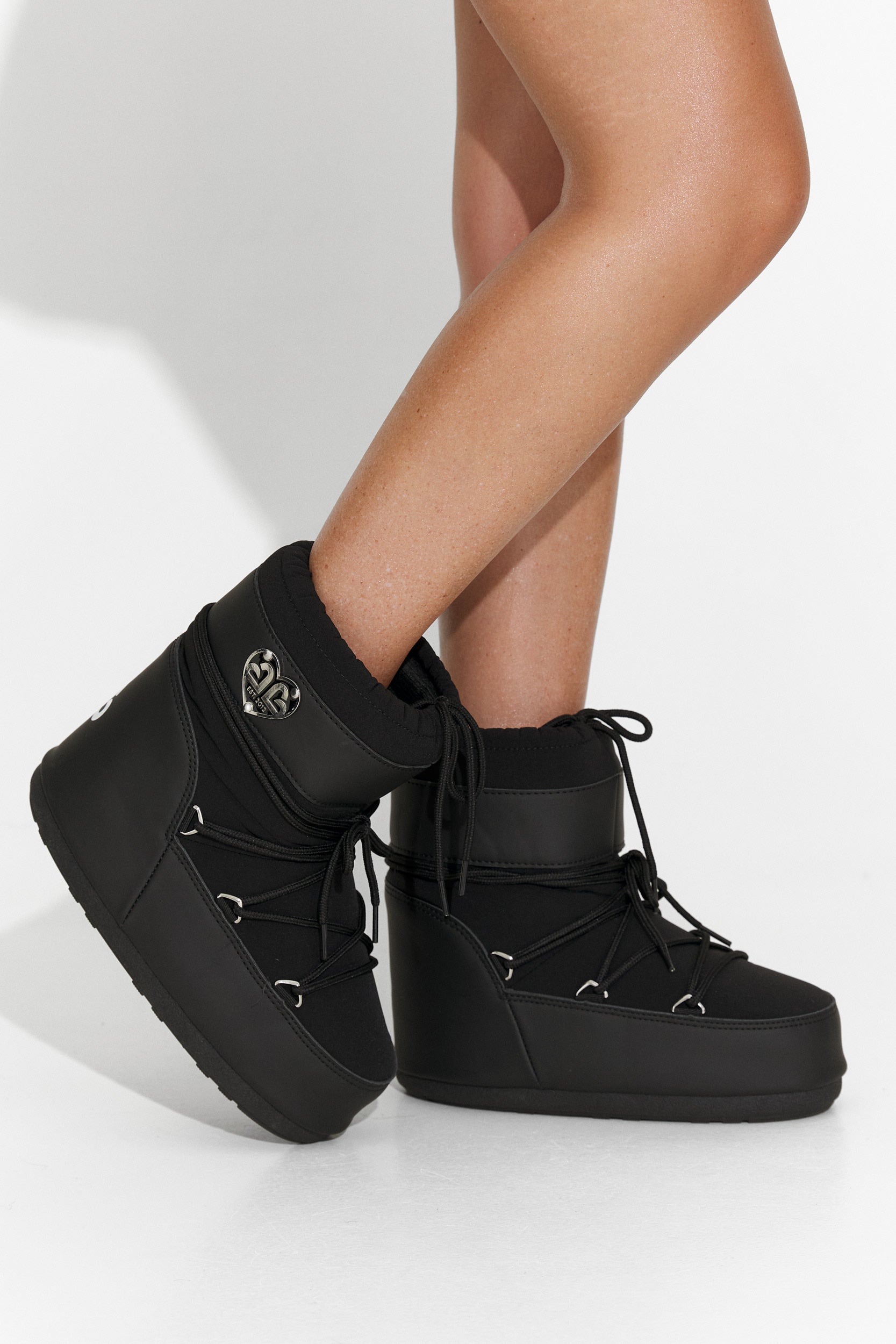 Czarne Damskie Buty Sameria Bogas