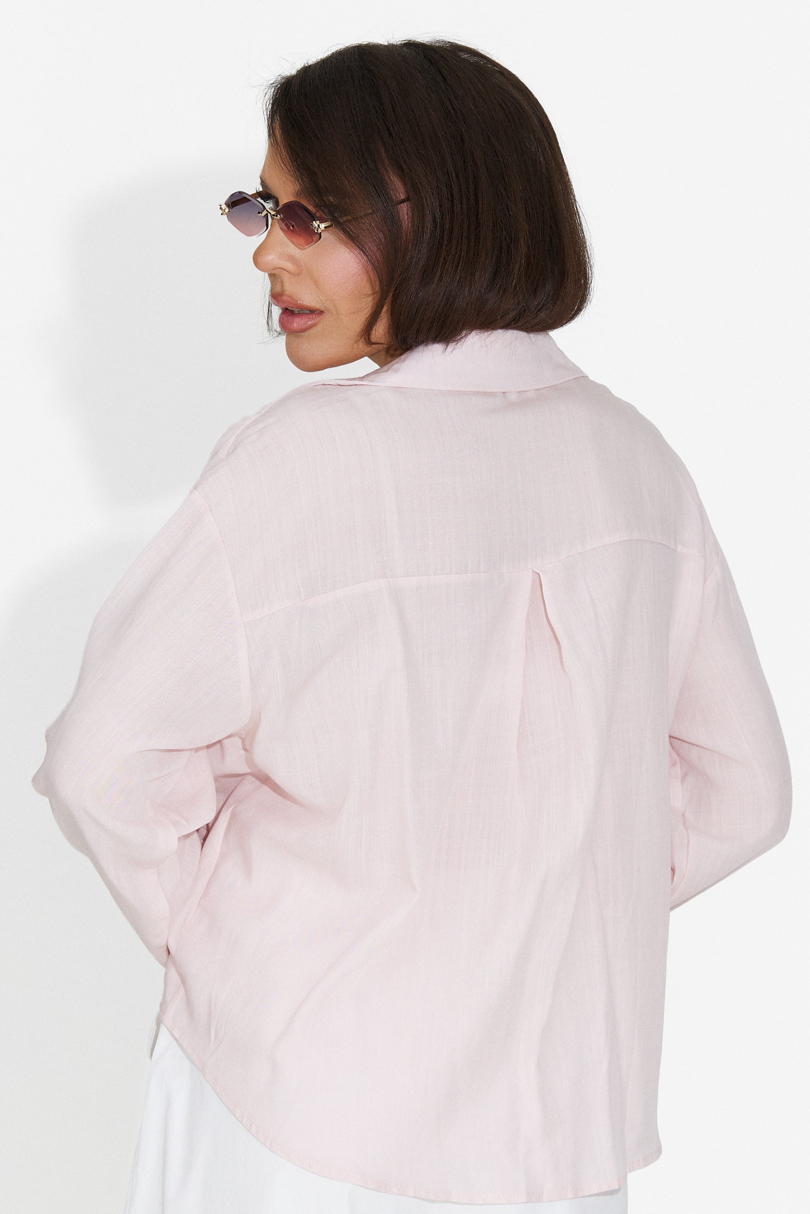 Camasa dama casual roz Graphi Bogas