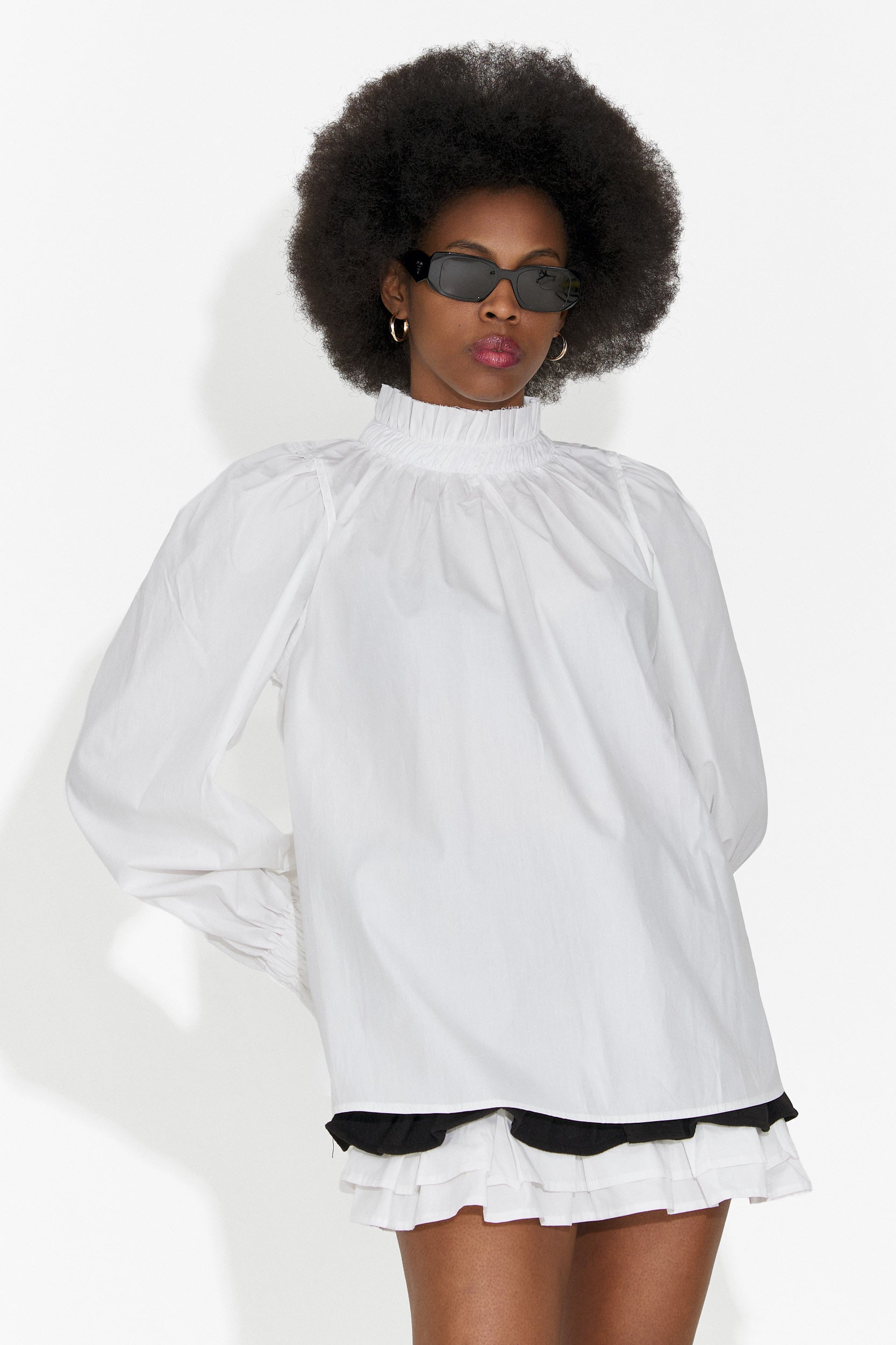 Elegancka biała koszula damska Floriana Bogas