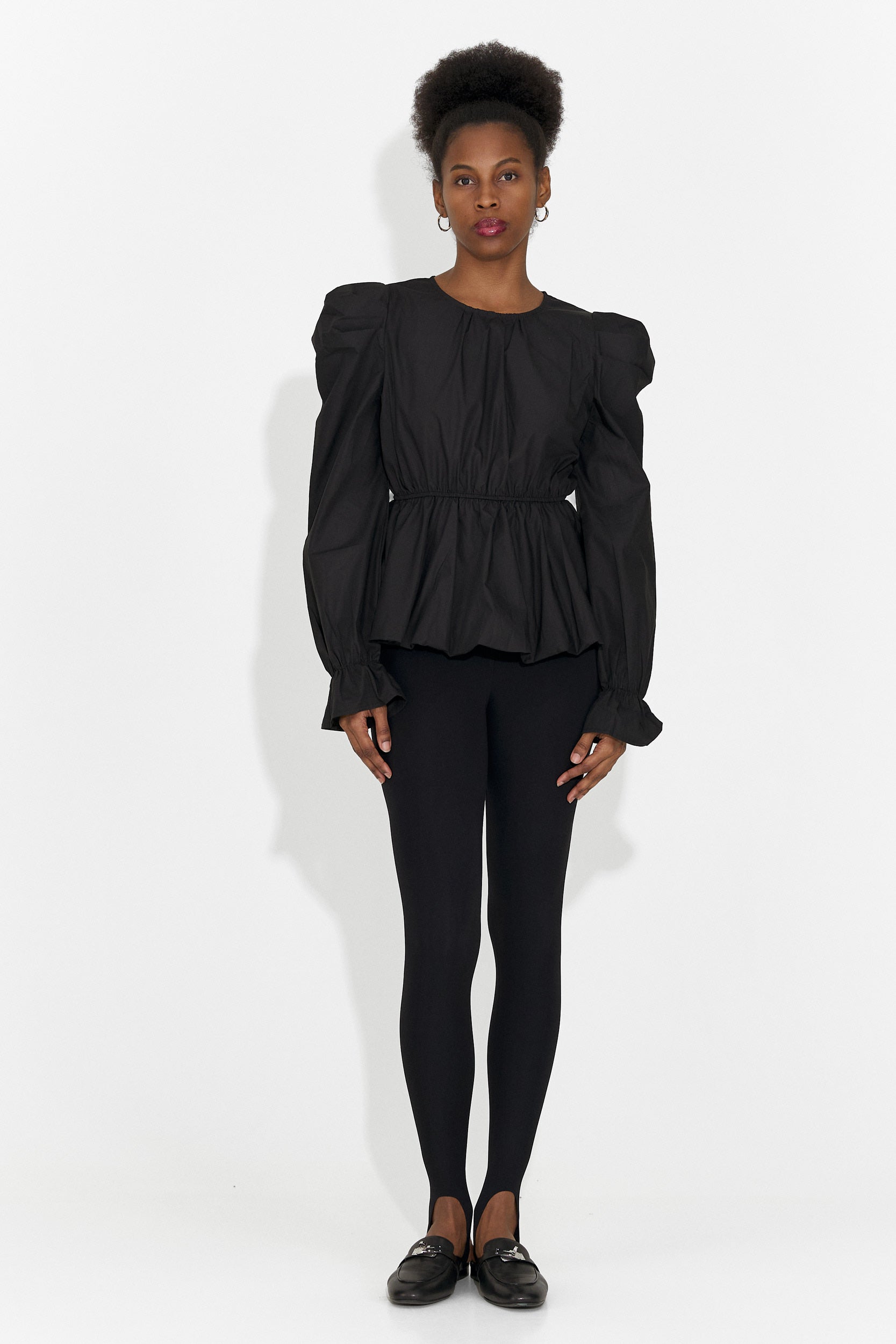 Elegancka Czarna Bluzka Damska Lindalia Bogas