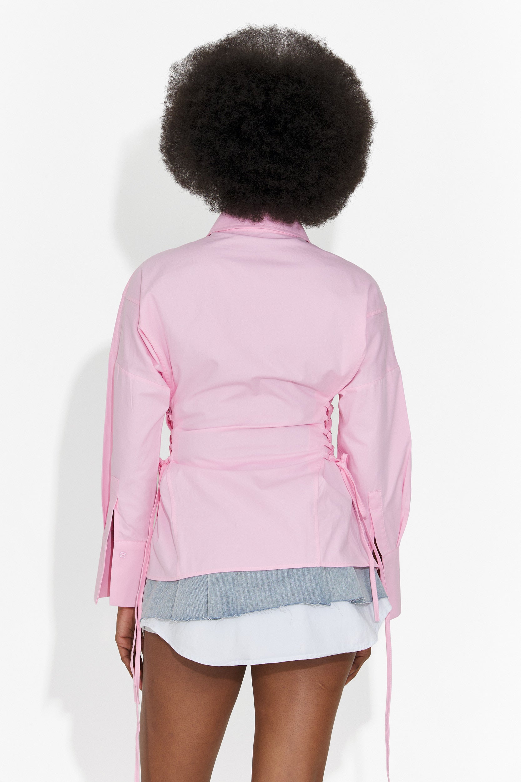 Elegancka różowa koszula damska Sivelia Bogas