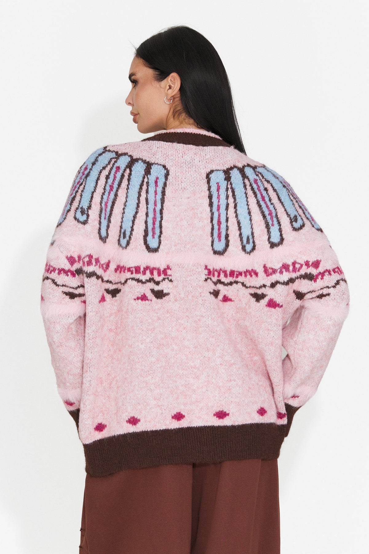 Cardigan casual roz Crsioela Bogas