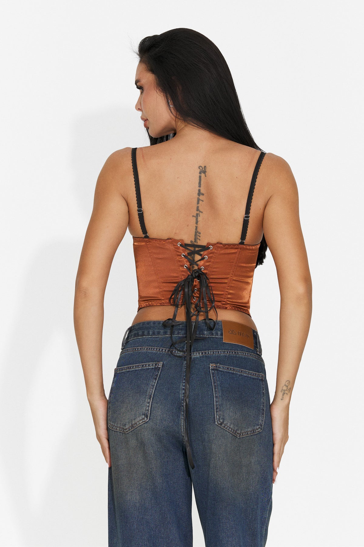 Corset elegant maro Poniaova Bogas
