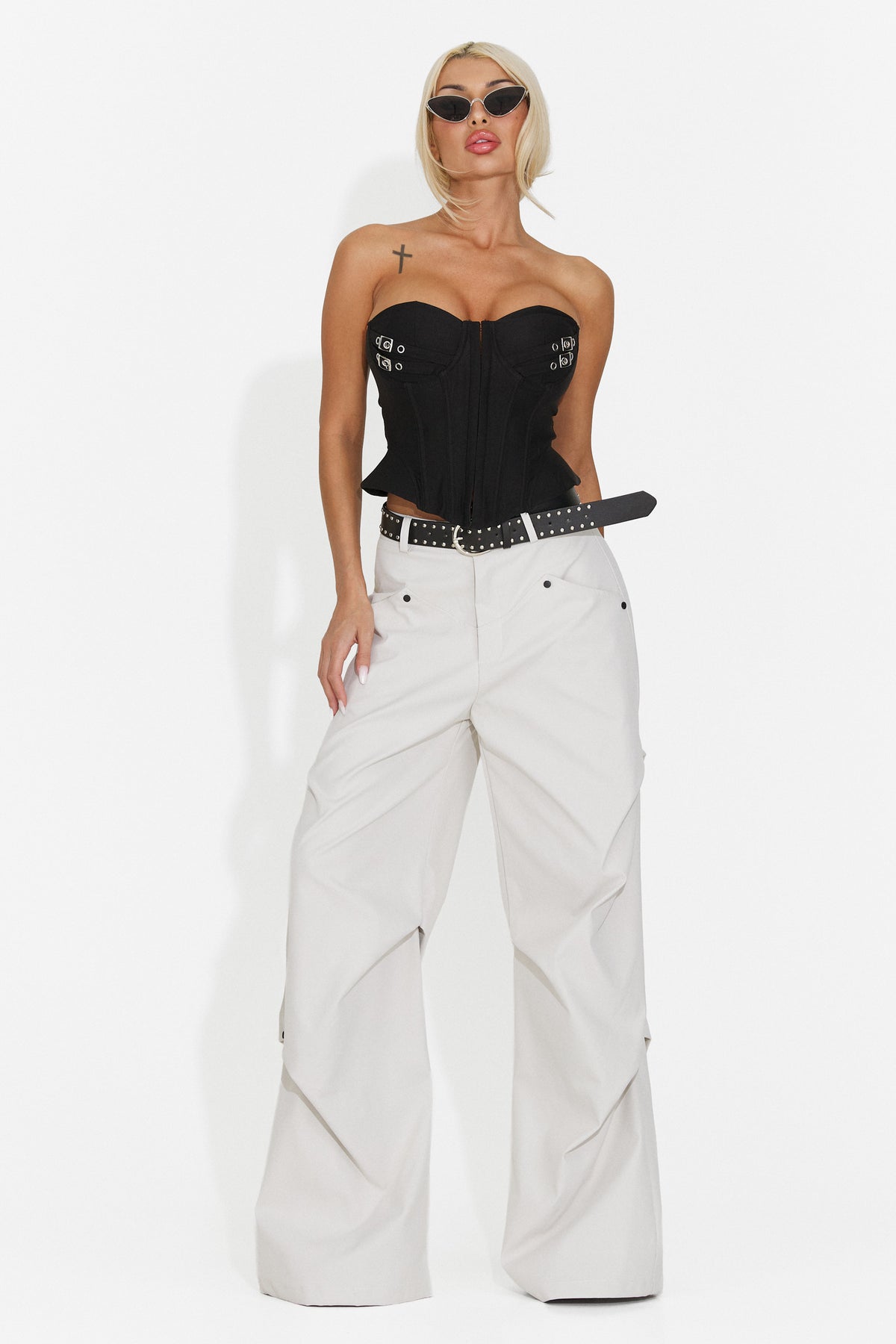 Corset elegant negru Mamicoria Bogas