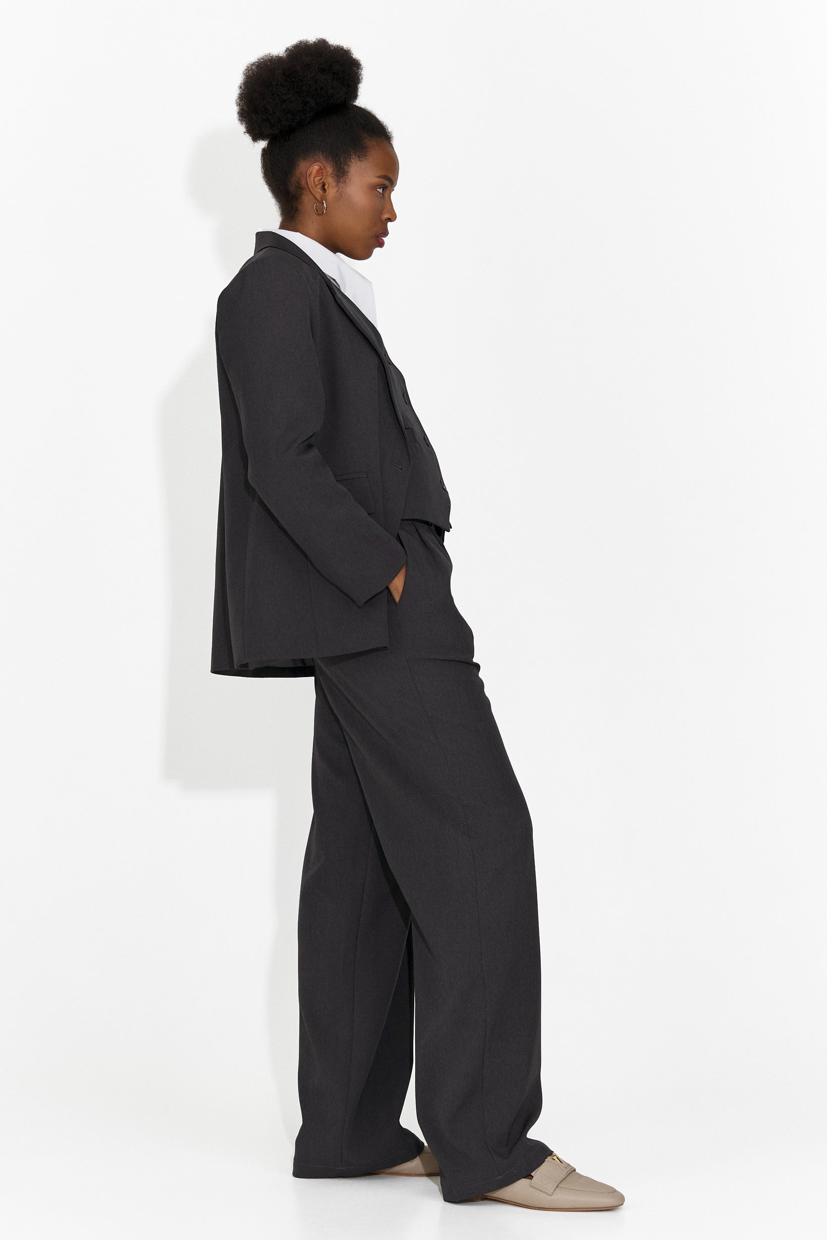 Garnitur Meldora 4-częściowy: spodnie + kamizelka + marynarka +