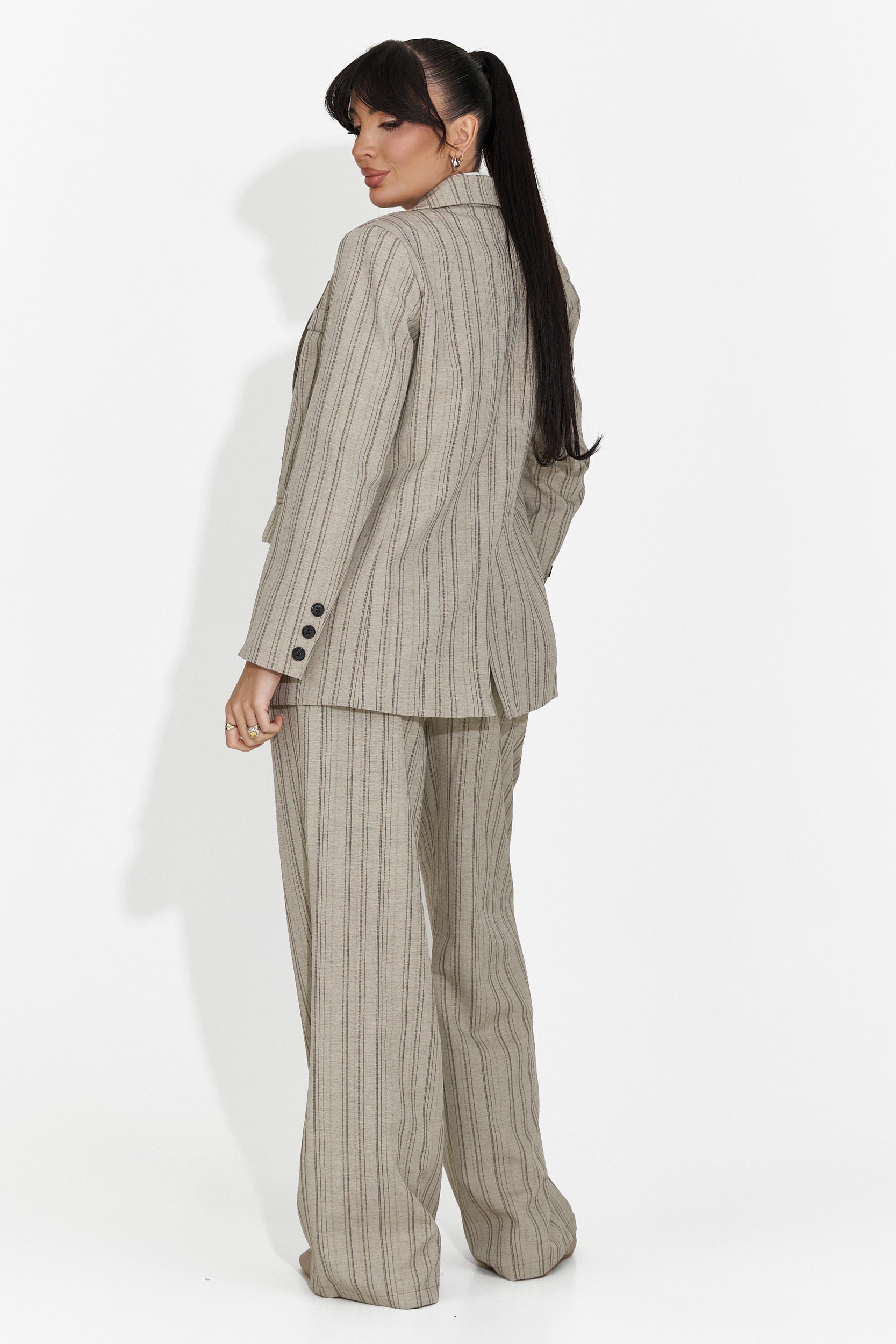 Komplet 3 częściowy dla kobiet Anhelica Bogas: Marynarka + Spod