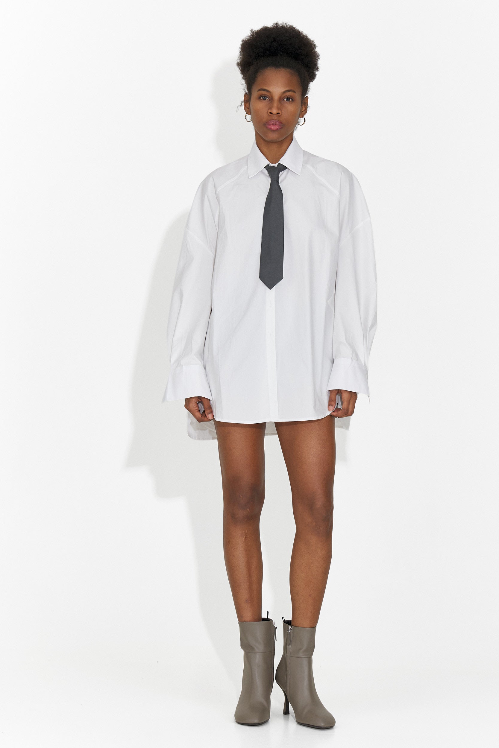 Sindia Bogas Szary Krawat Damski