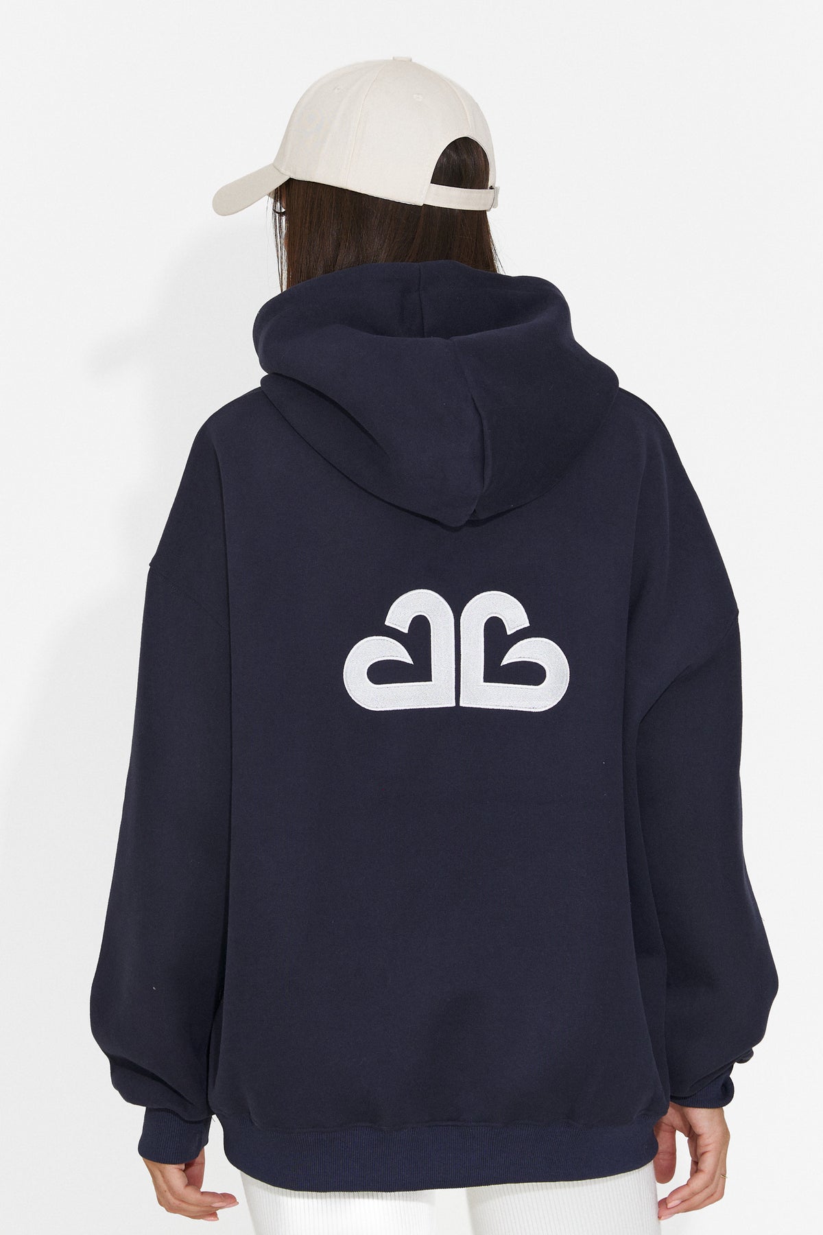 Hanorac casual bleumarin Velzeisa Bogas