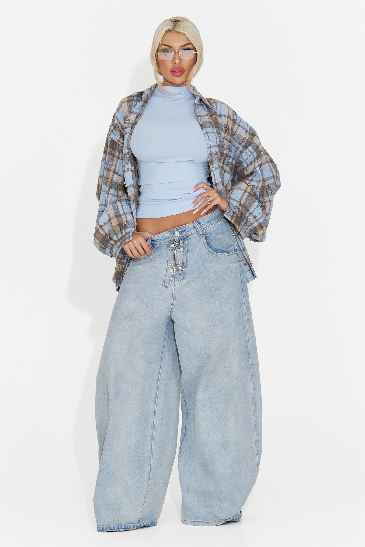 Maiou casual bleu Dorazaria Bogas