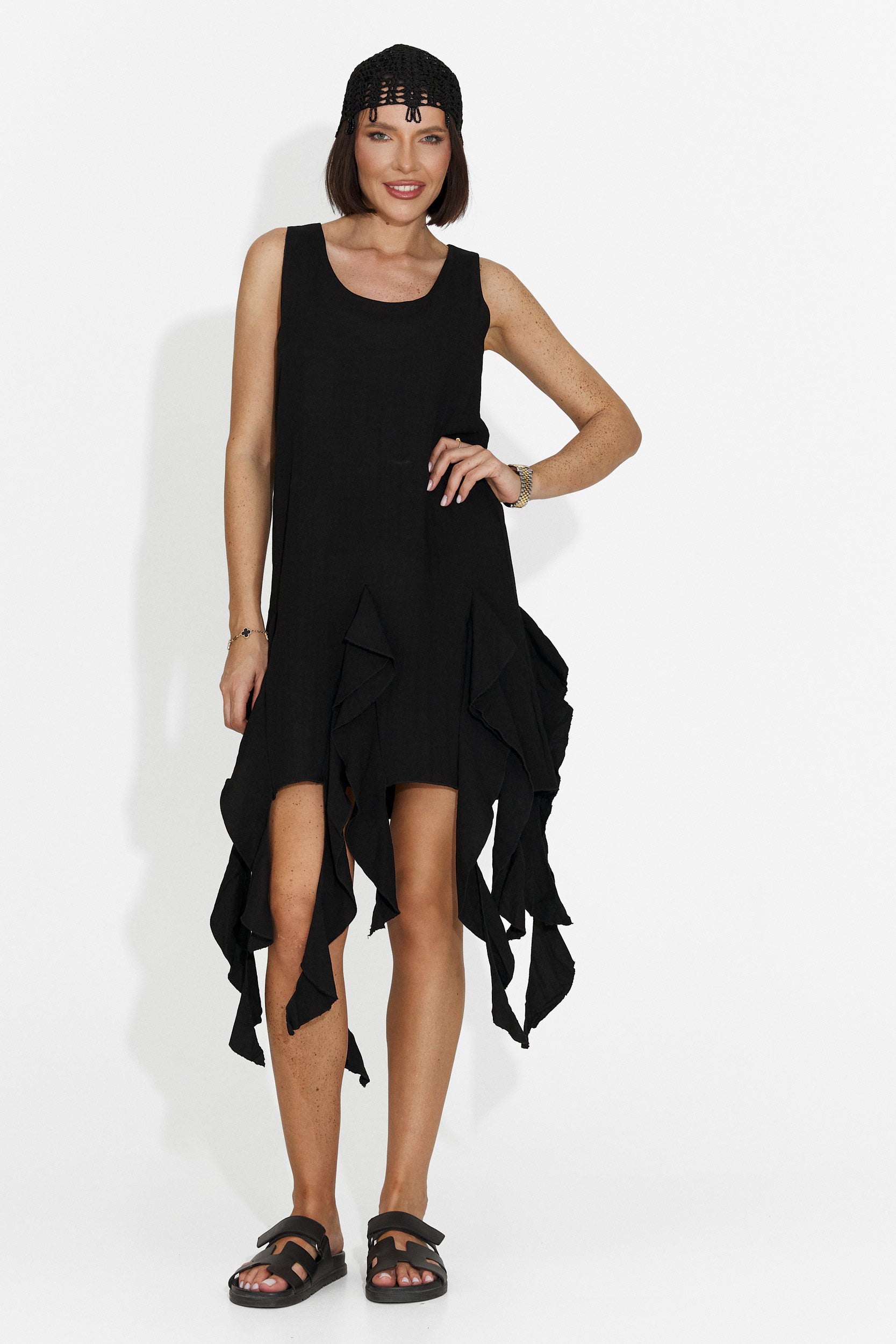 Rochie dama medie neagra Emetia Bogas
