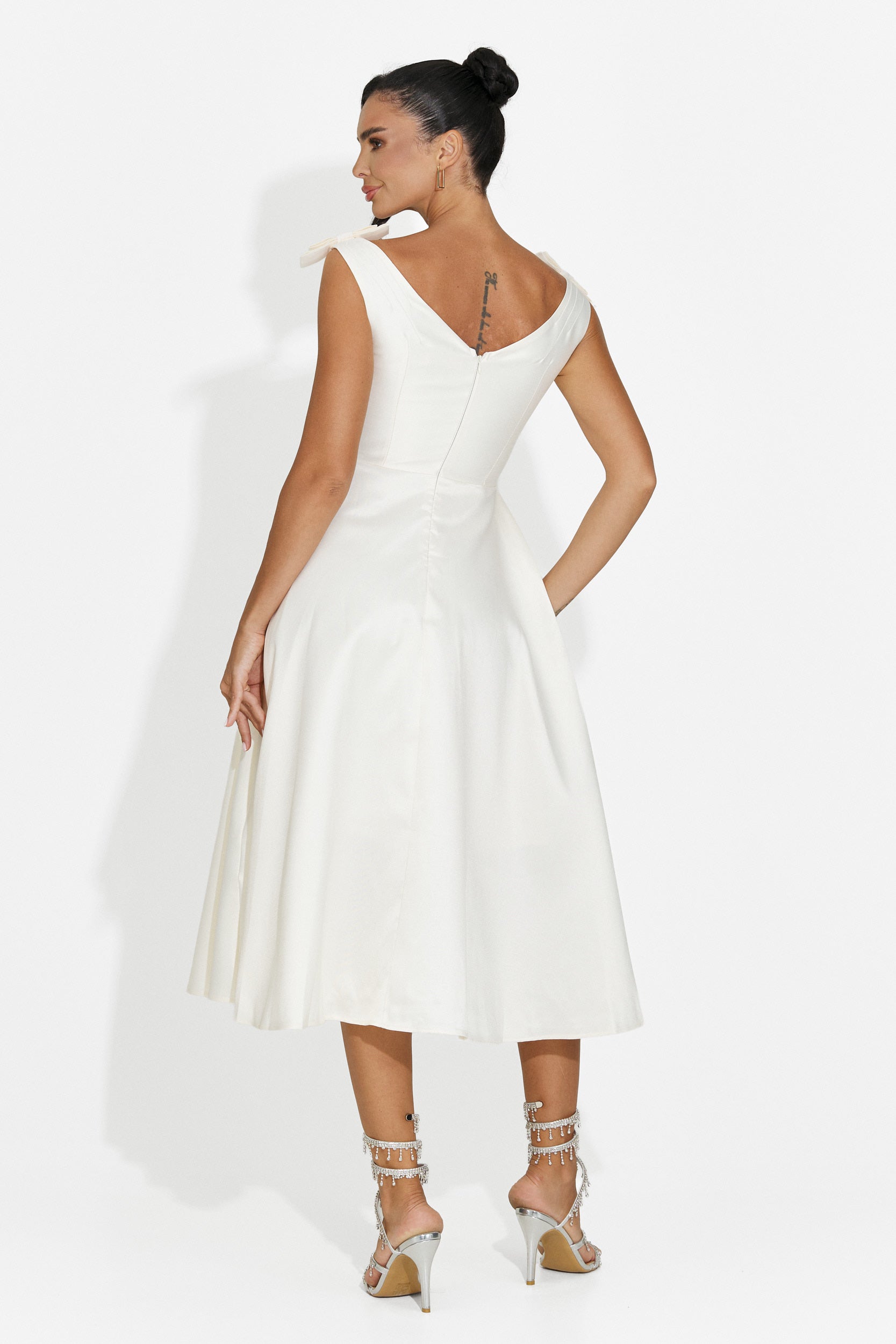 Sukienka damska midi fuksja Ayanda Bogas
