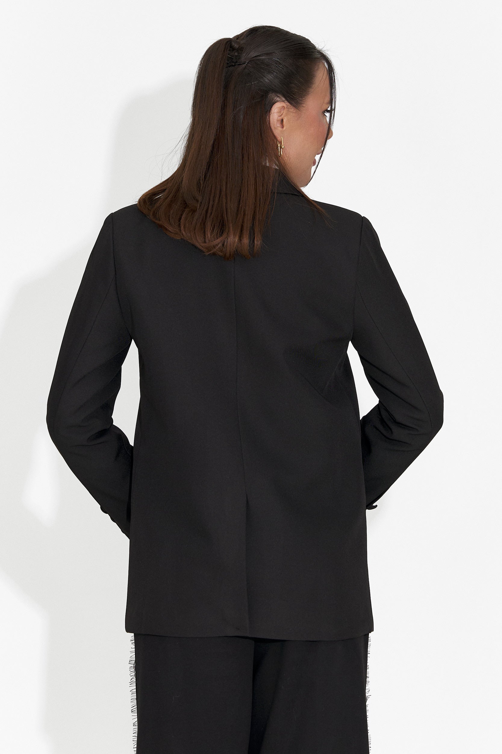 Elegancki czarny damski żakiet Celima Bogas