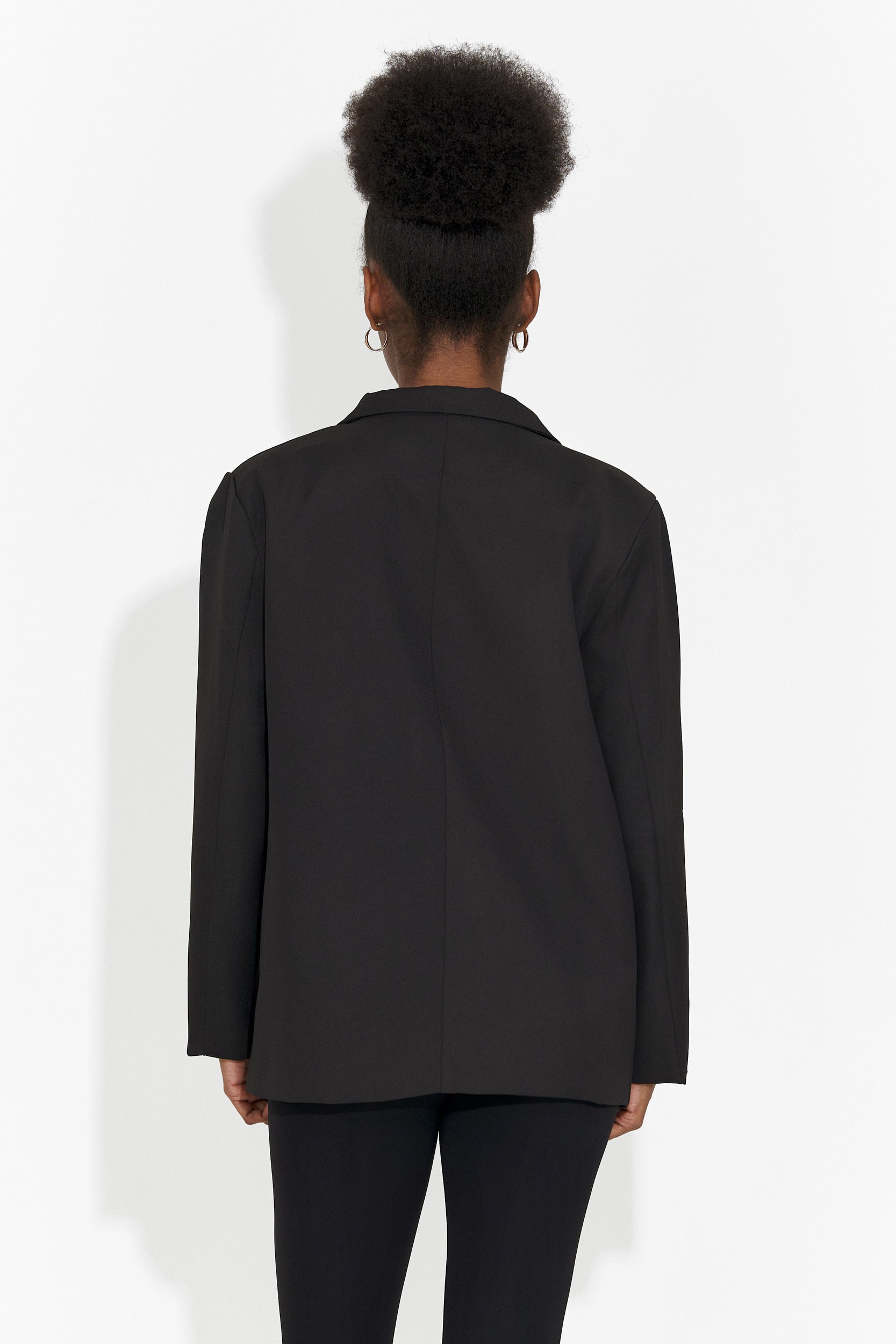 Elegancki czarny damski żakiet Graziela Bogas