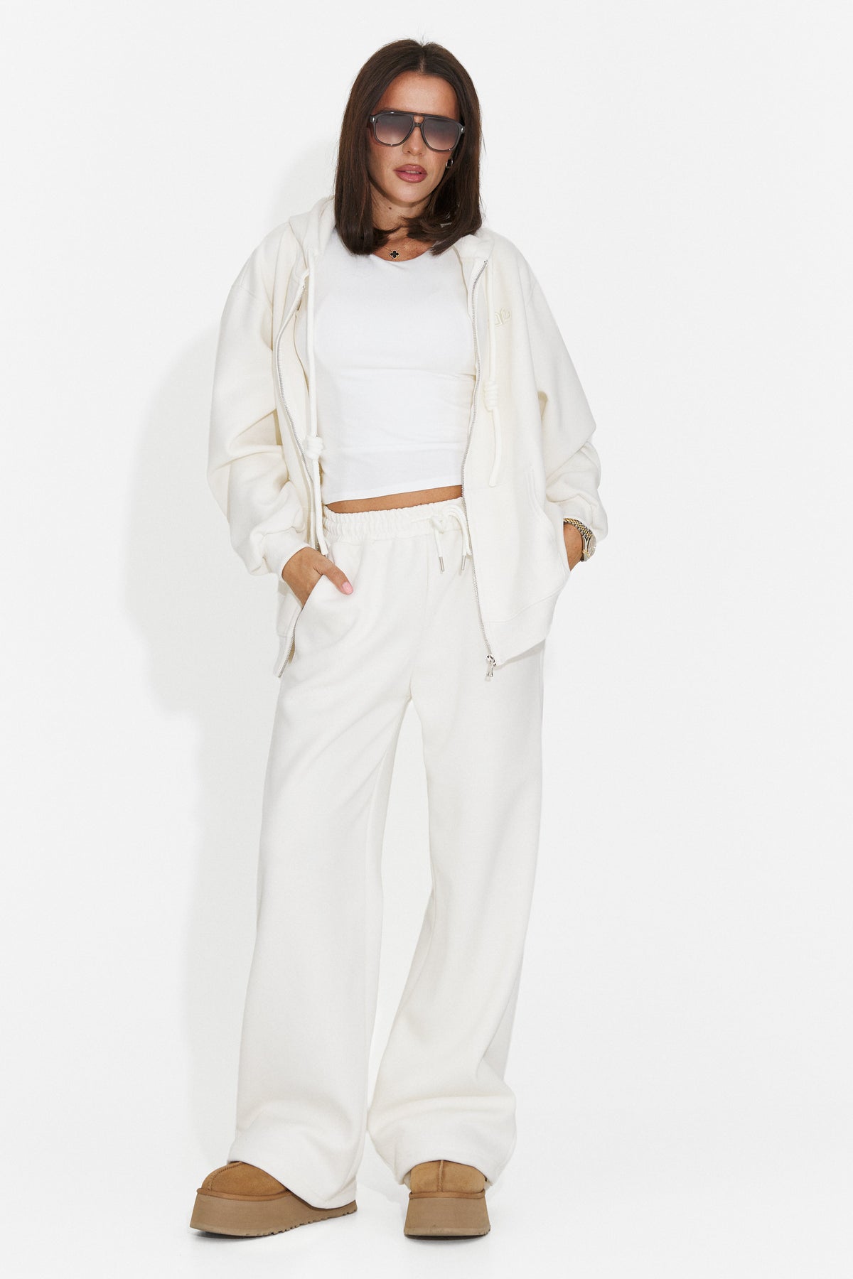 Trening casual crem Remiroena Bogas