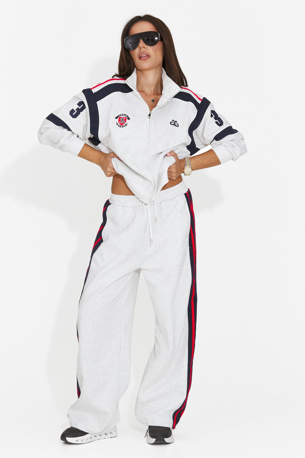 Trening casual gri Cromiraola Bogas
