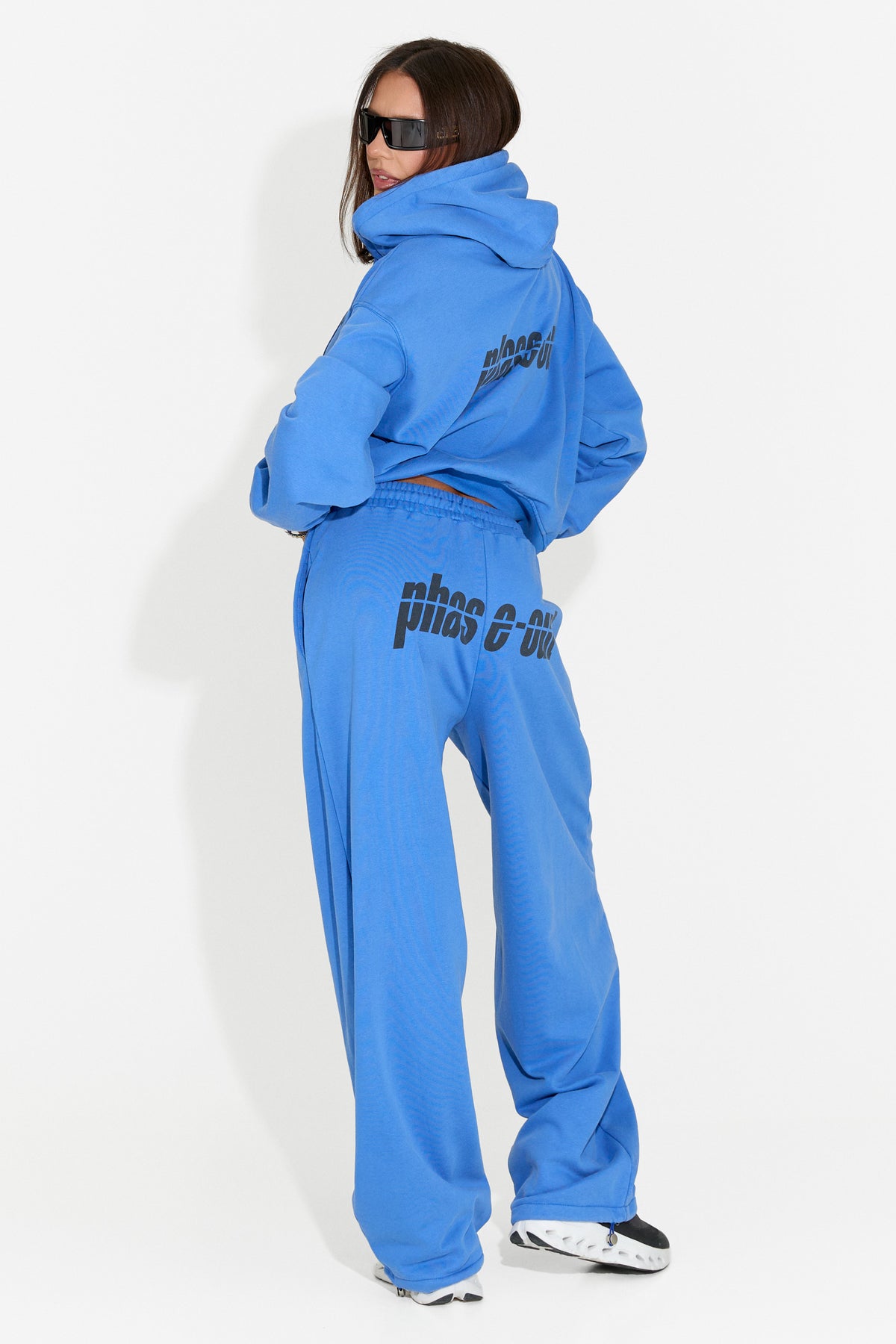 Damski dres casualowy niebieski Chavimielia Bogas