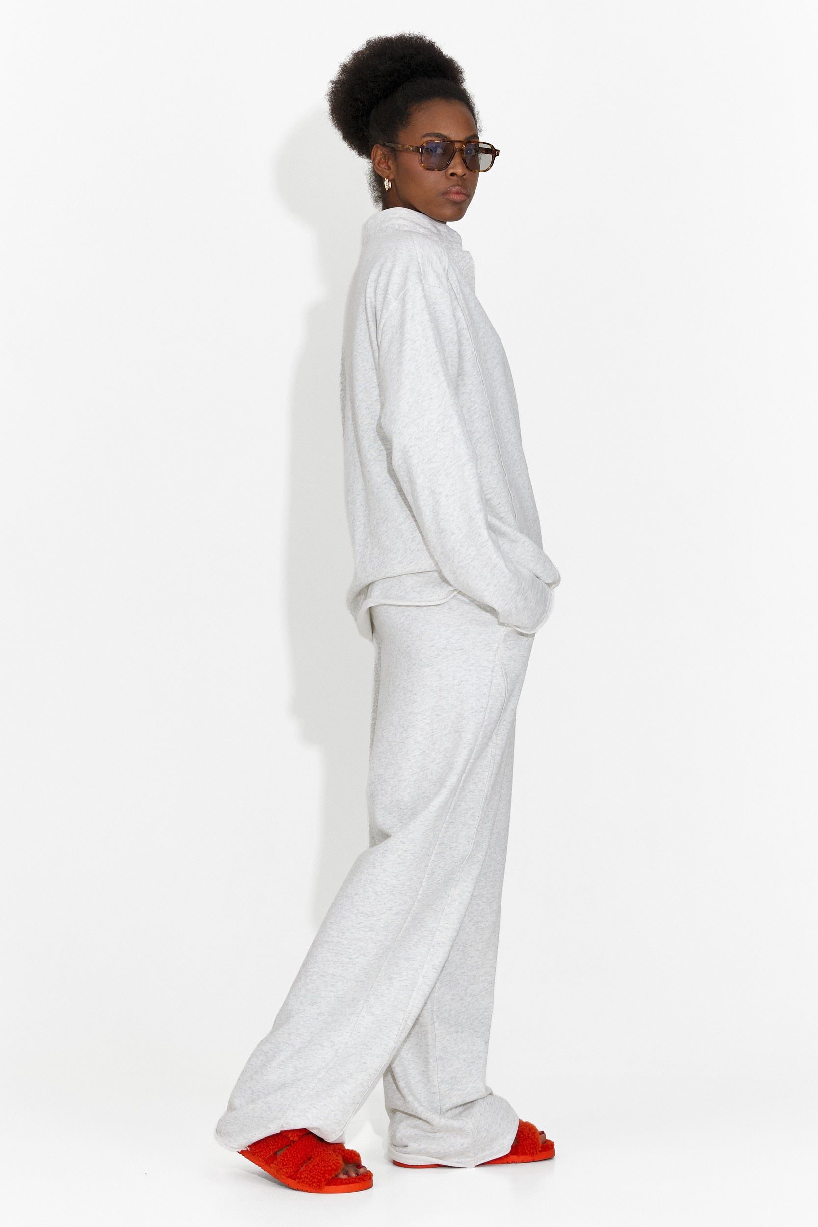 Geomelia Bogas Damski Dres Treningowy w Kolorze Szarym Casual