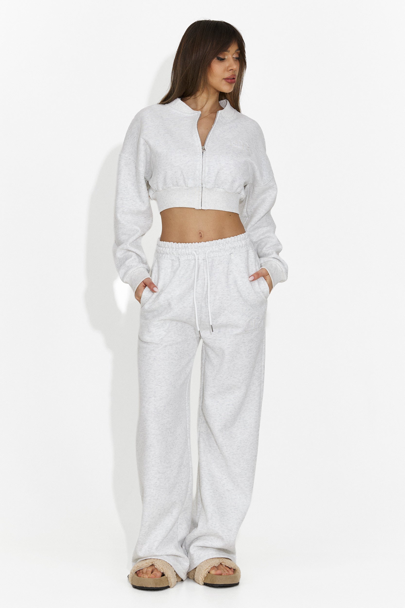 Casualowe Szare Damskie Ubrania Treningowe Ofelya Bogas