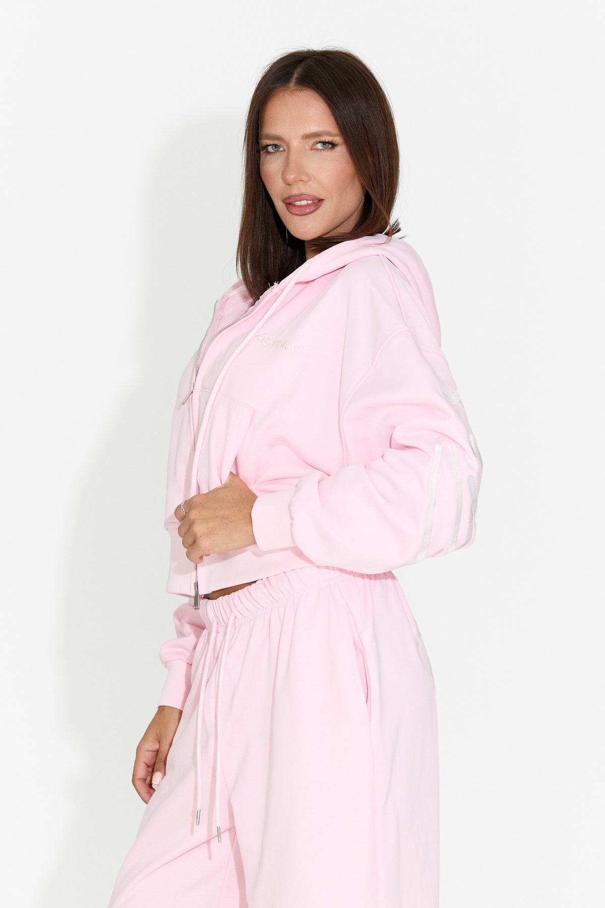 Damski dres casualowy różowy Jaliraeria Bogas