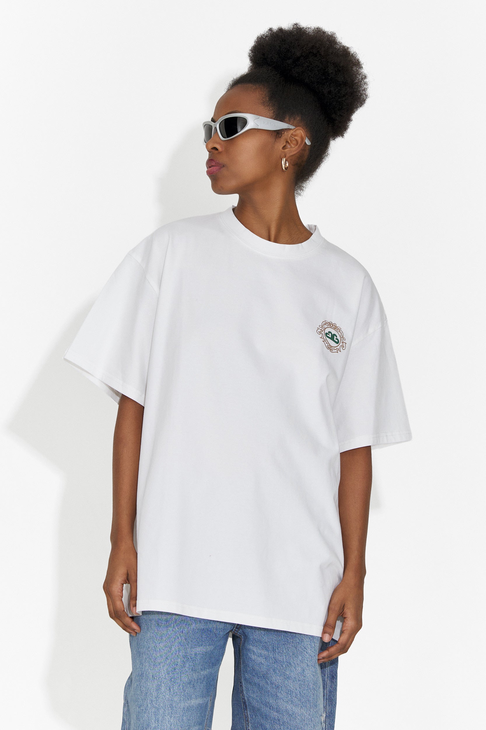 Zoenia Bogas Casual Biała Damska Koszulka T-shirt