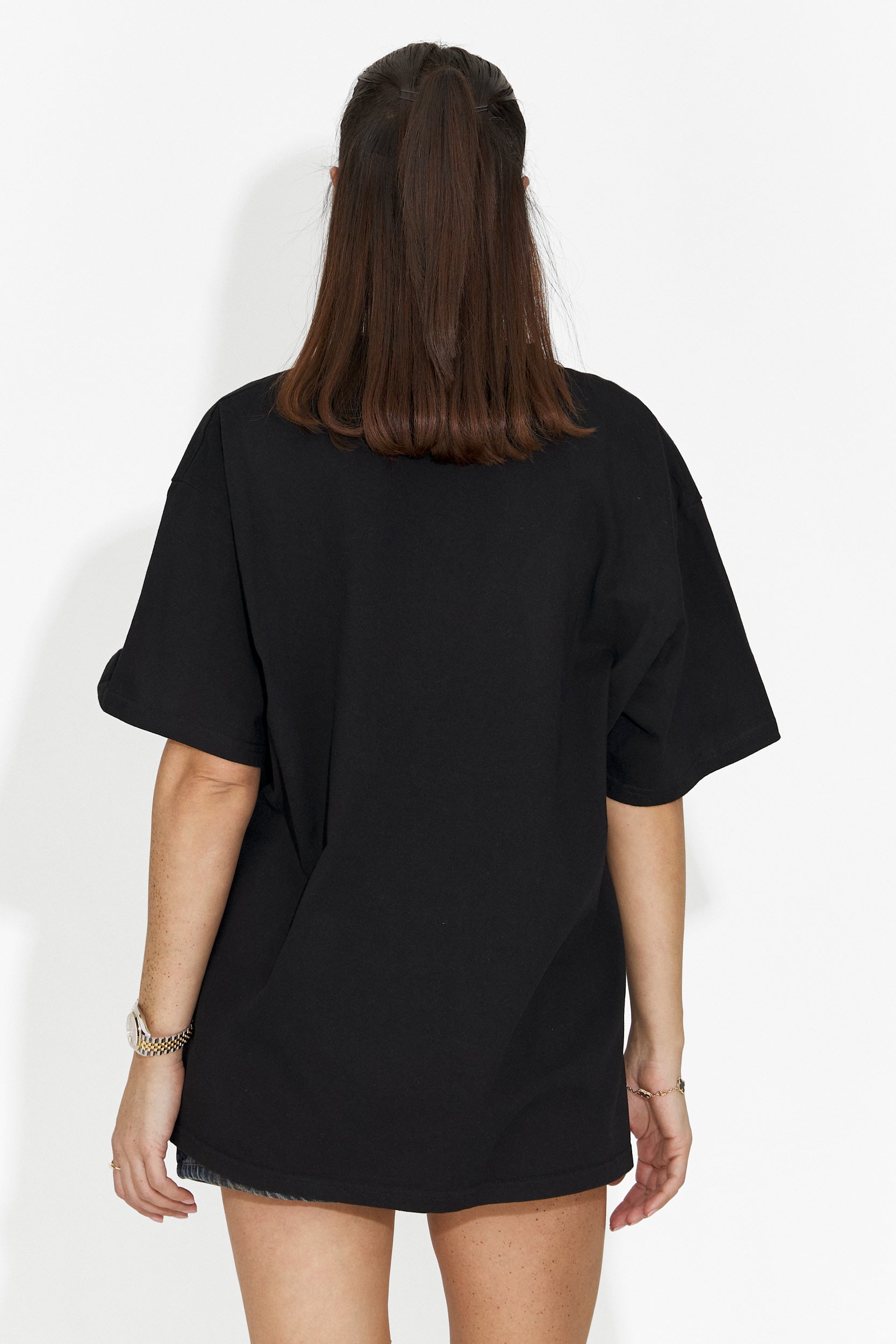 Solenia Bogas Casualna Czarna Koszulka dla Kobiet