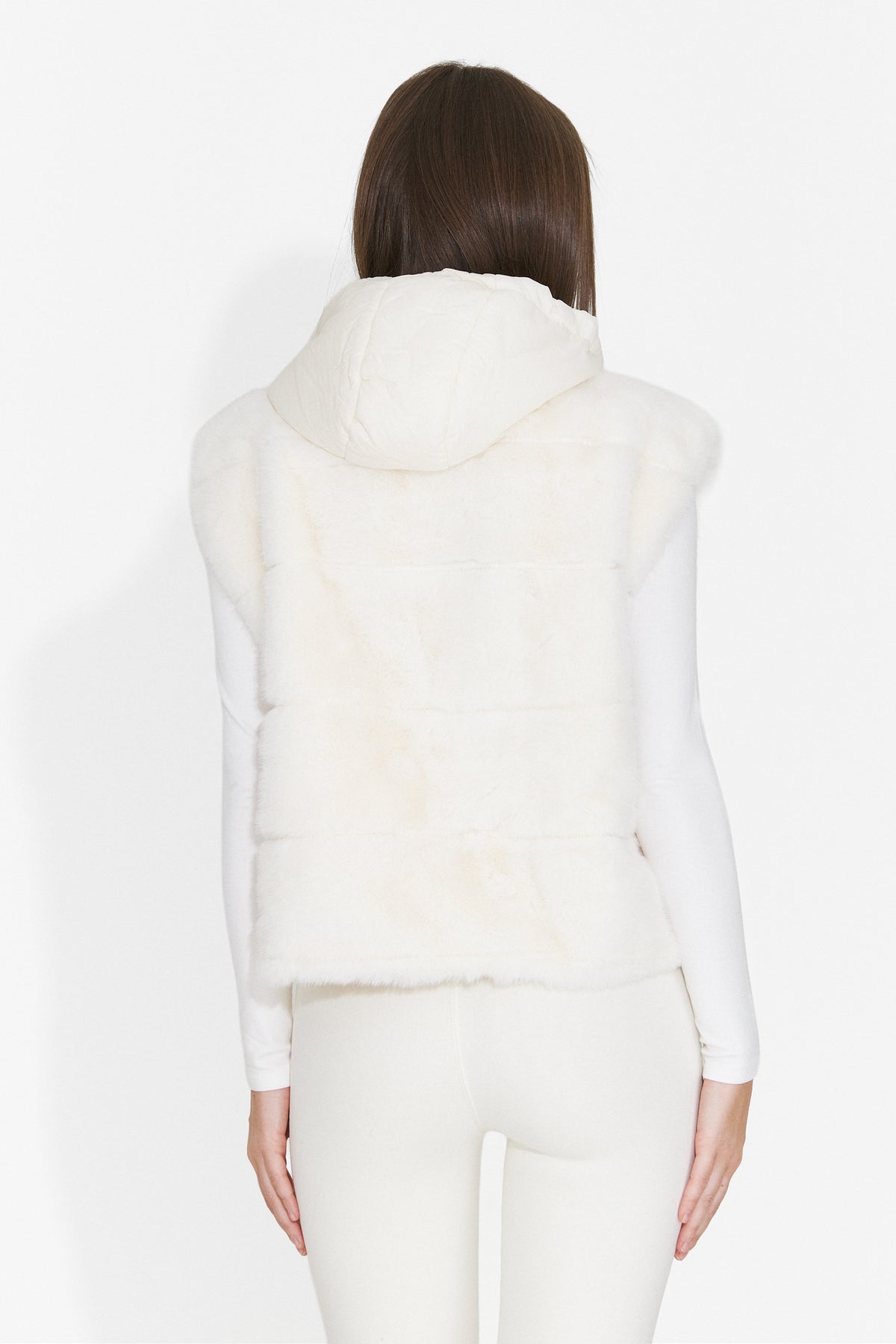 Vesta casual crem Jonideria Bogas