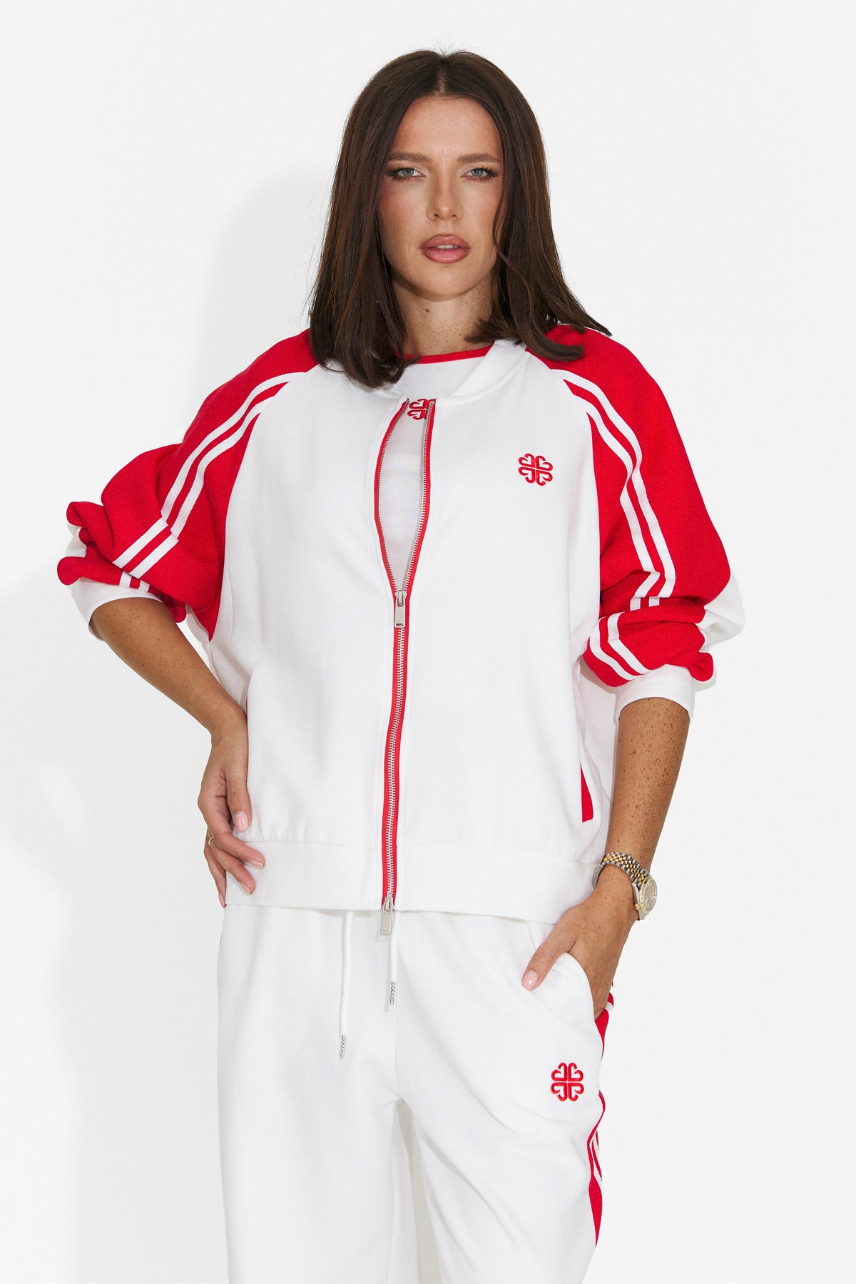 Trening dama casual alb Mirosa Bogas