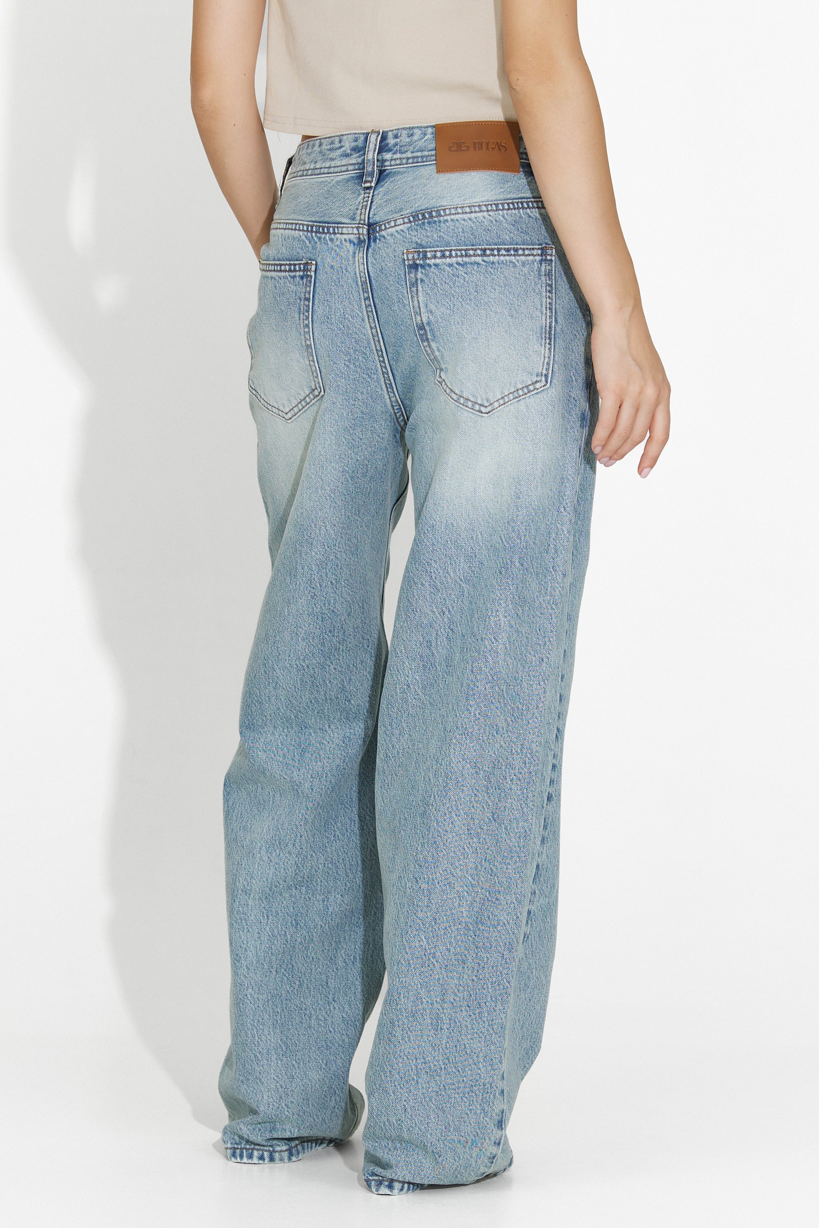 Luma Bogas Nieformalne Niebieskie Jeansy dla Kobiet