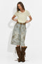 Jeansy damskie casual khaki Bristy Bogas