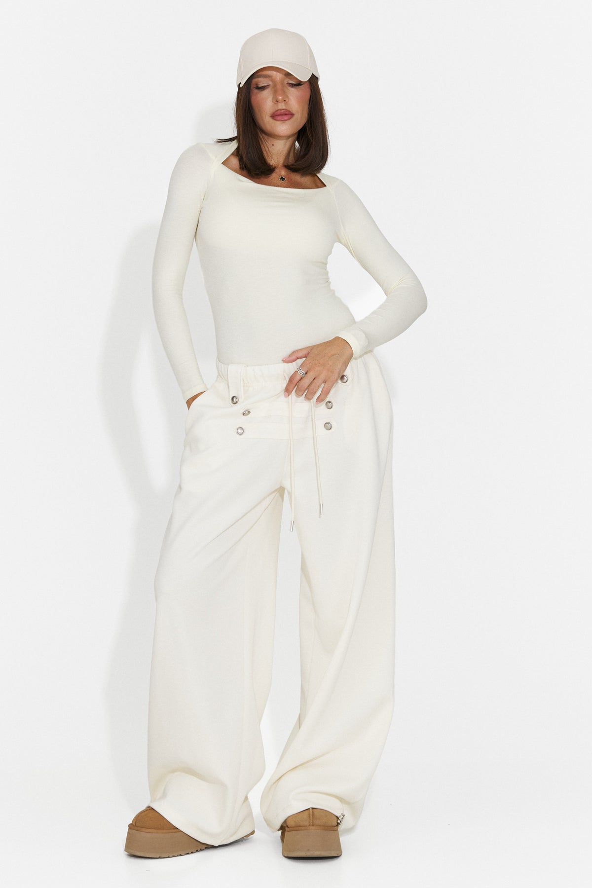 Bluza casual galbena Hyznira Bogas