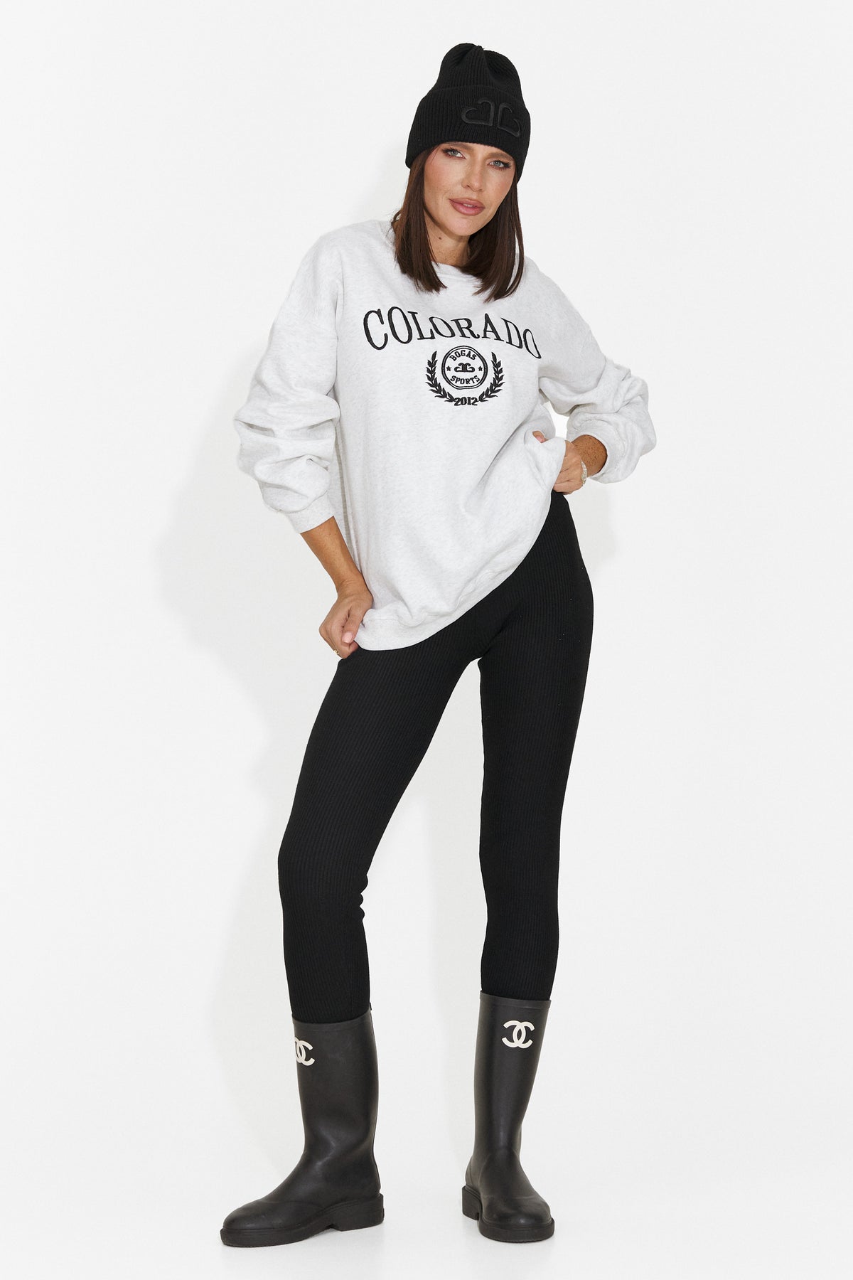 Bluza casual gri Valuvaila Bogas