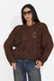 Bluza casual maro Elsyia Bogas