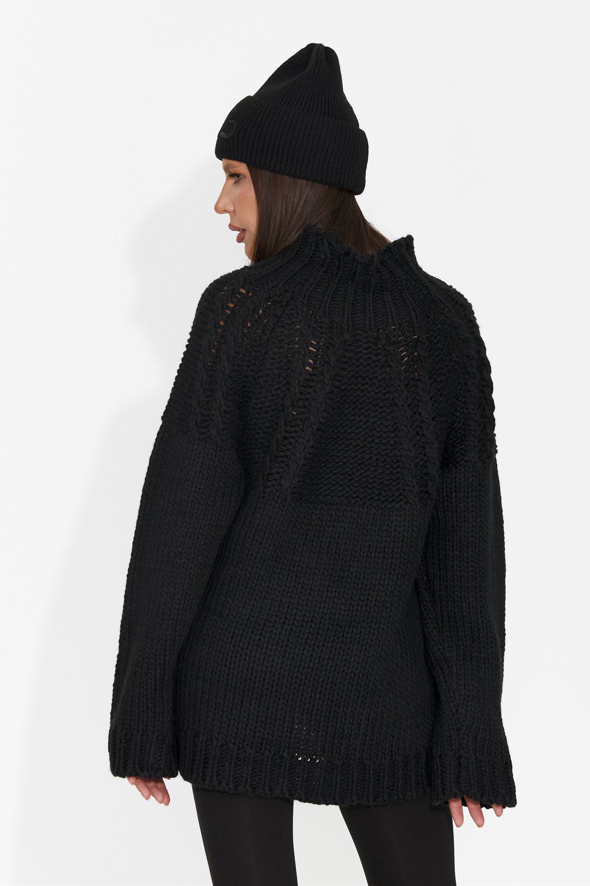 Bluza casual neagra Ziroeova Bogas