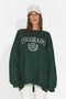 Bluza casual verde Valuvaila Bogas