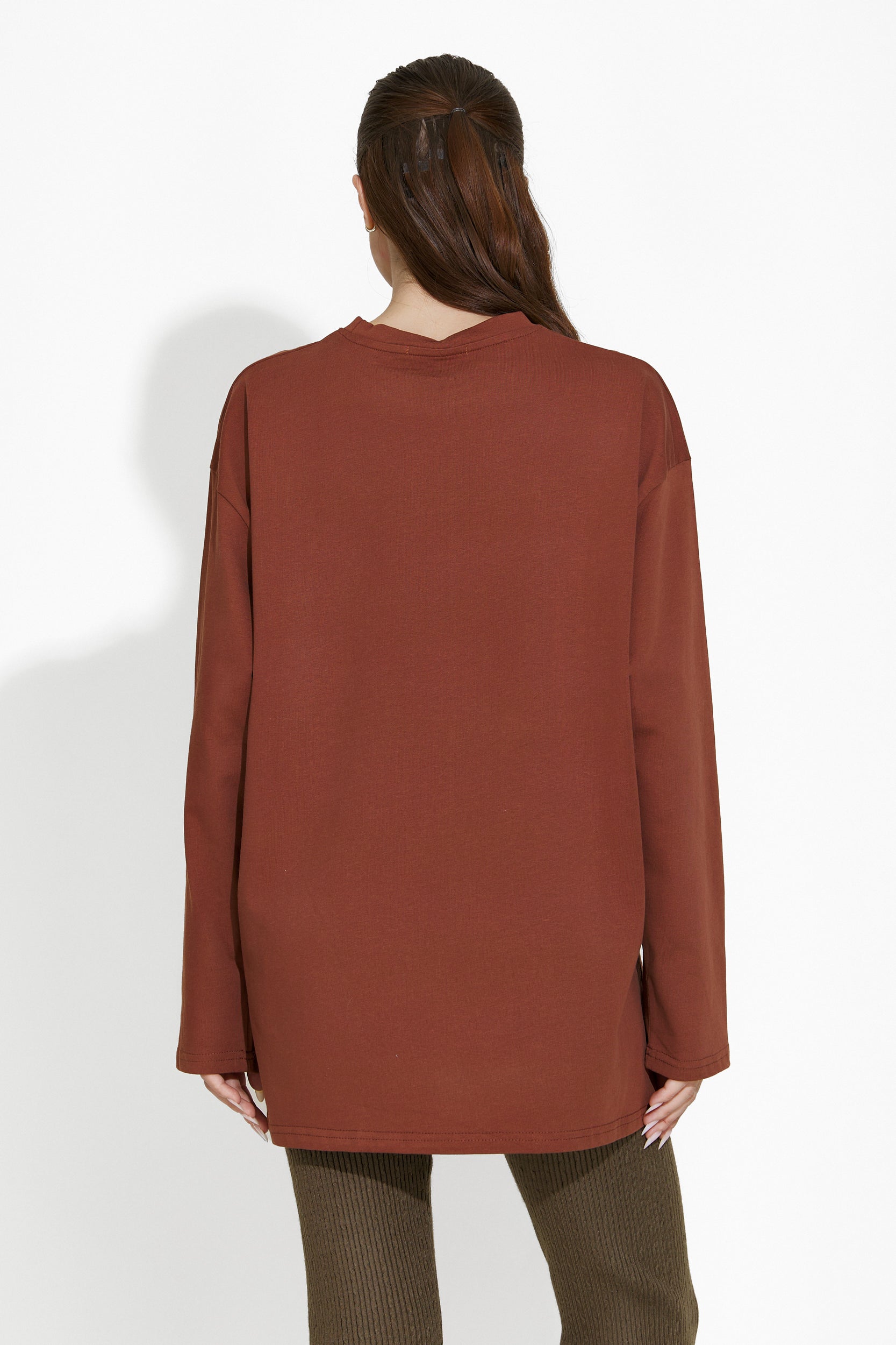 Kurtka damska casual w kolorze brązowym Eryn Bogas