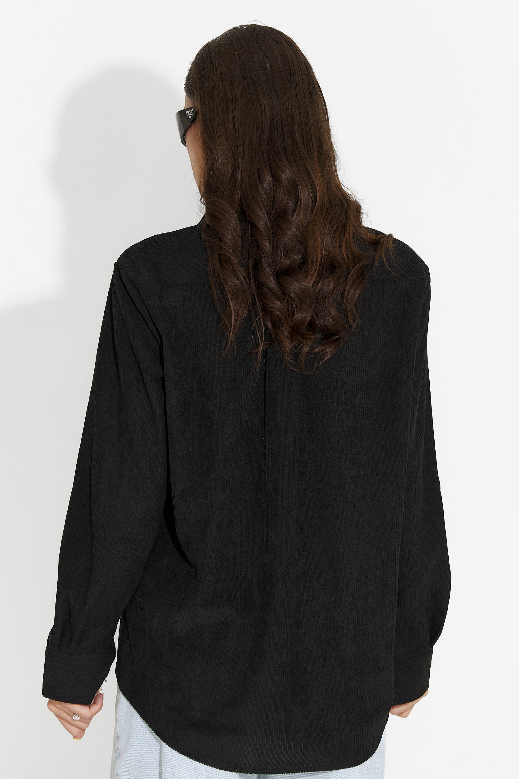 Koszula damska casual czarna Deliora Bogas