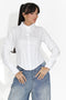 Elegancka Biała Bluzka Damska Lorina Bogas