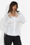 Elegancka Biała Koszula Damska Sivelia Bogas