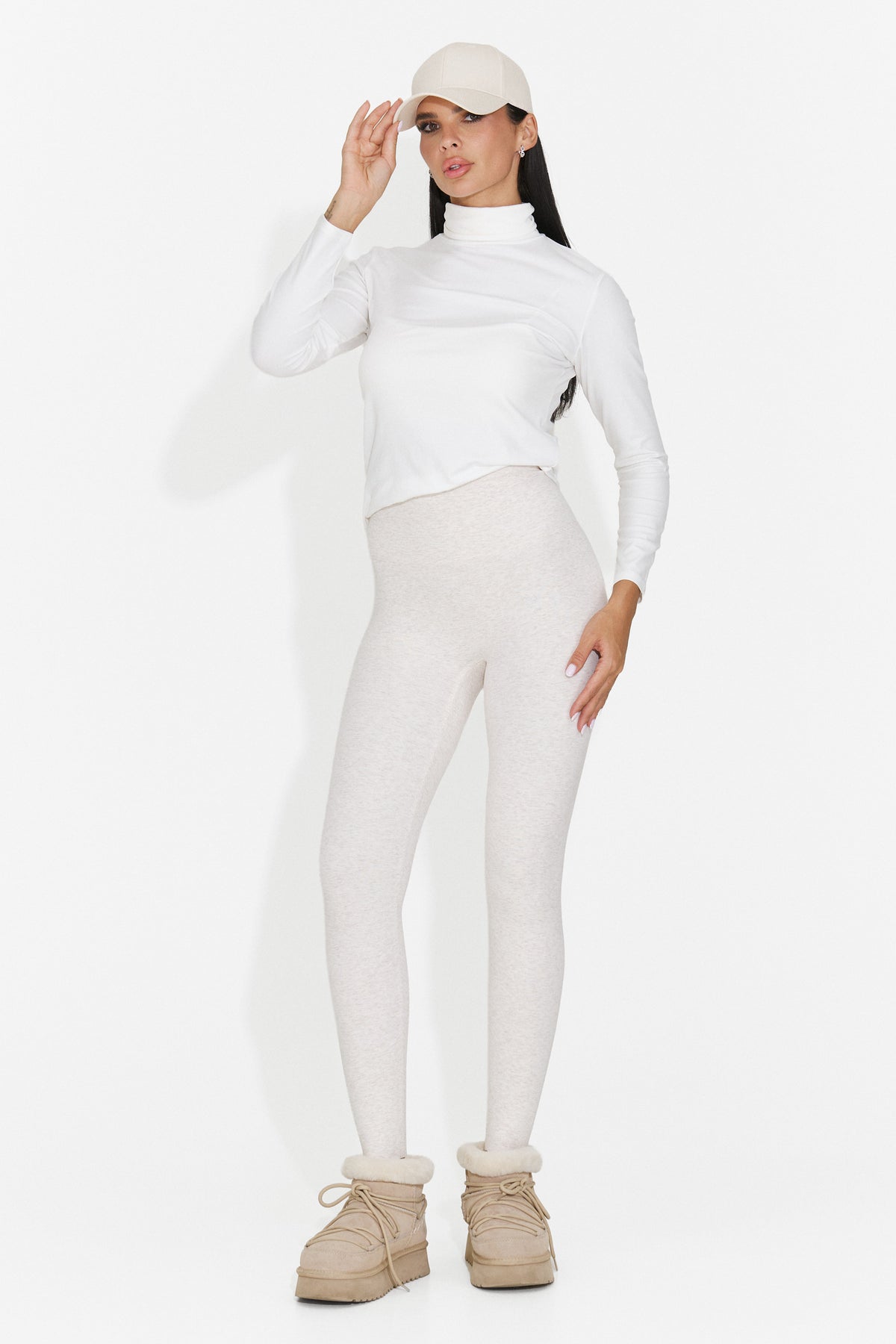 Colanti casual crem Pruzena Bogas
