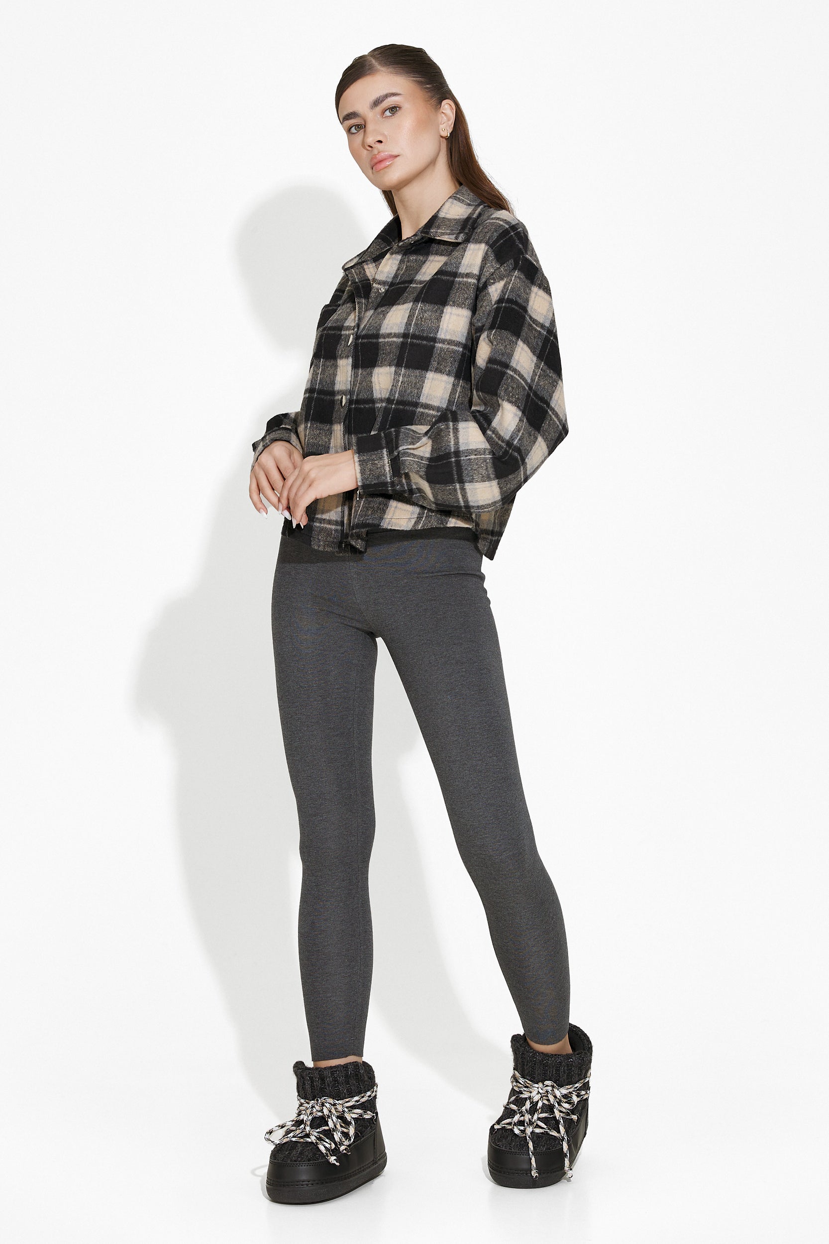 Casual szare kolanty damskie Teriana Bogas